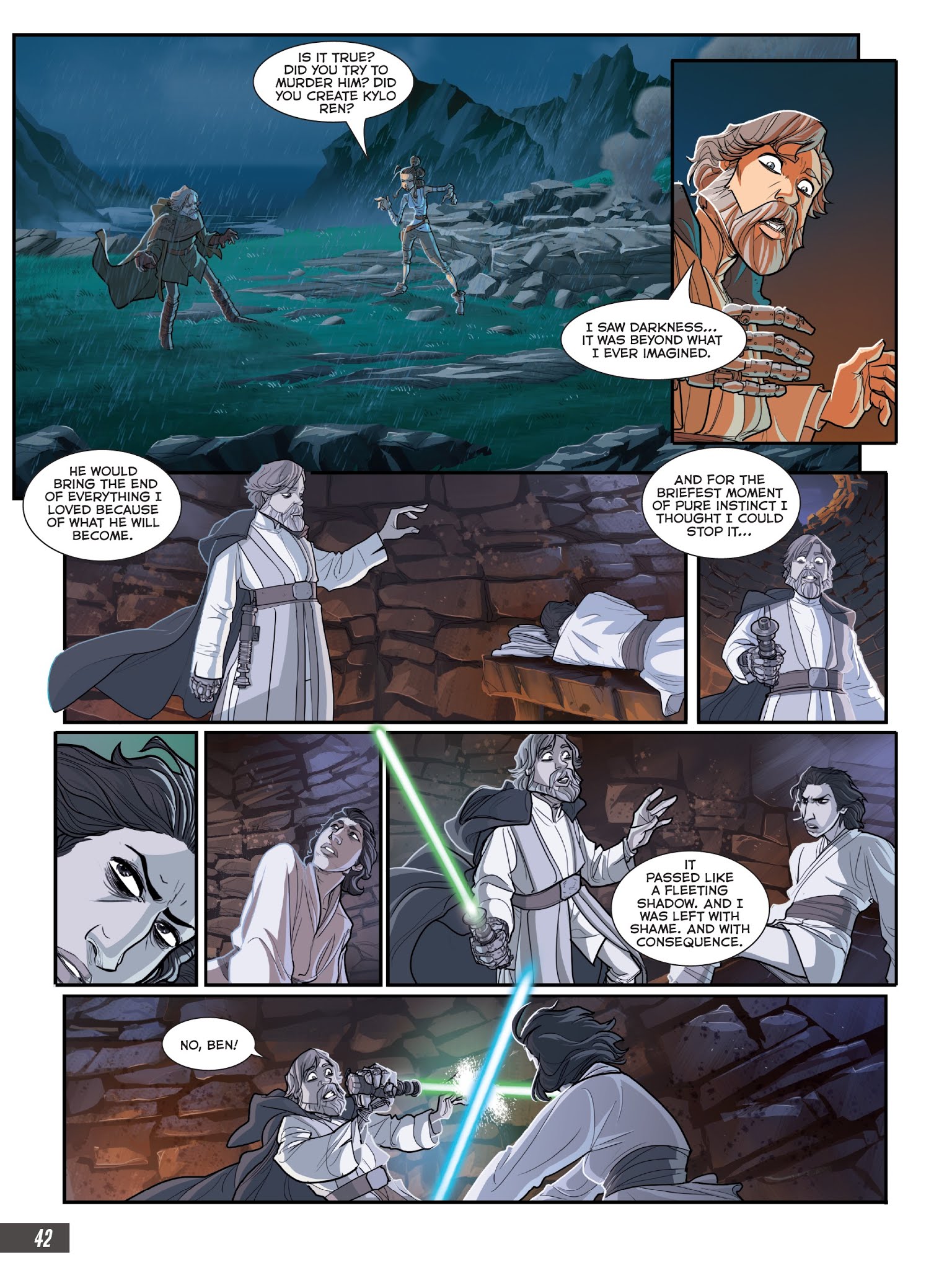 Read online Star Wars: The Last Jedi Graphic Novel Adaptation comic -  Issue # TPB - 44
