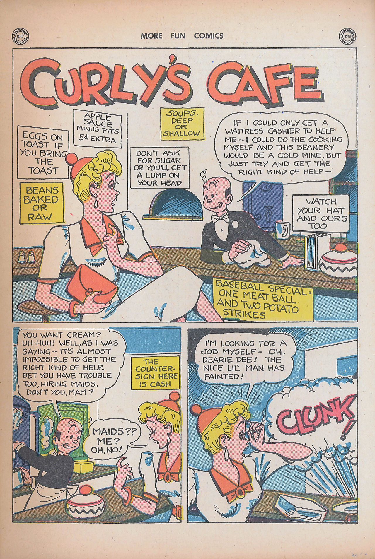 Read online More Fun Comics comic -  Issue #108 - 39