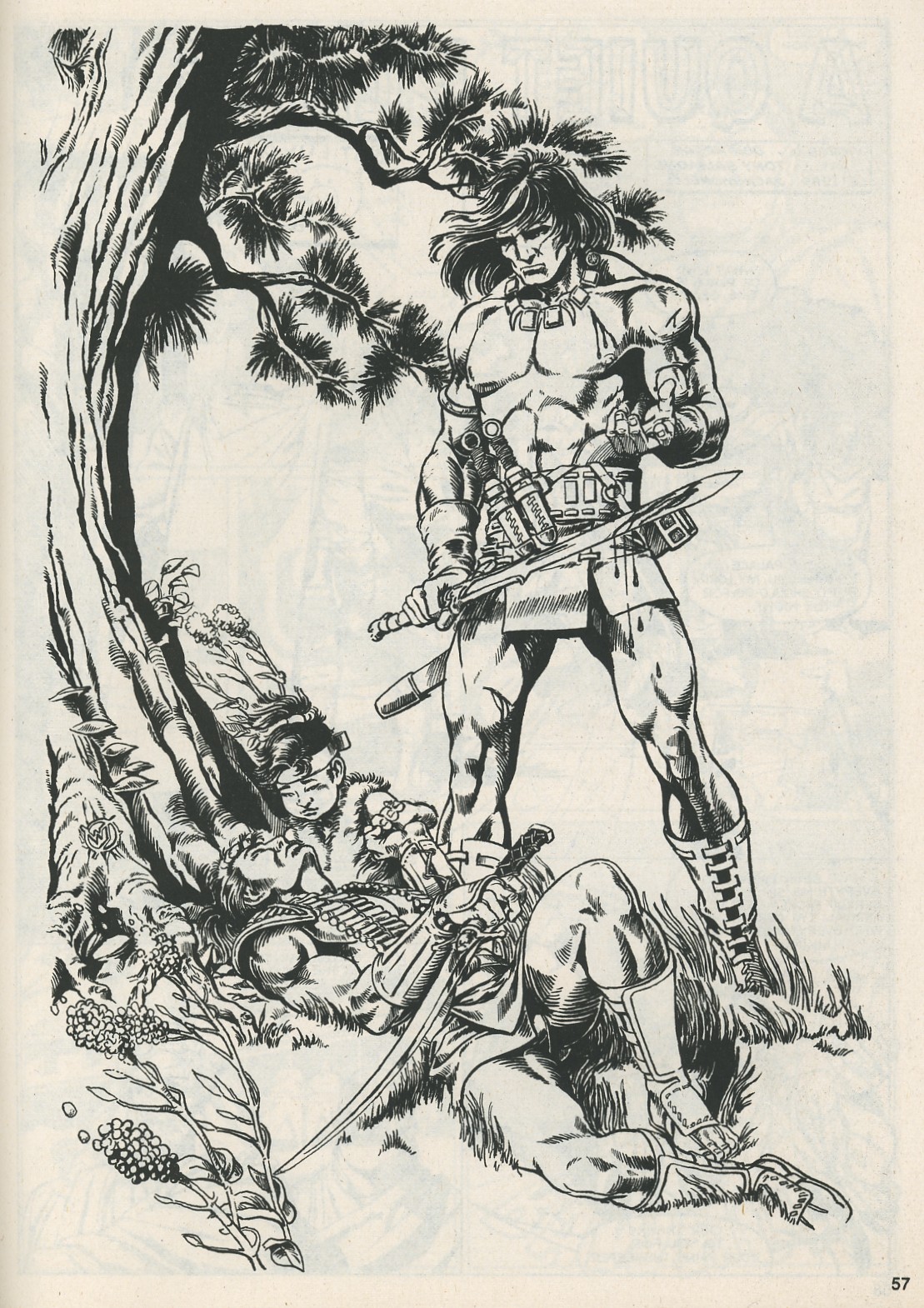 Read online The Savage Sword Of Conan comic -  Issue #113 - 57