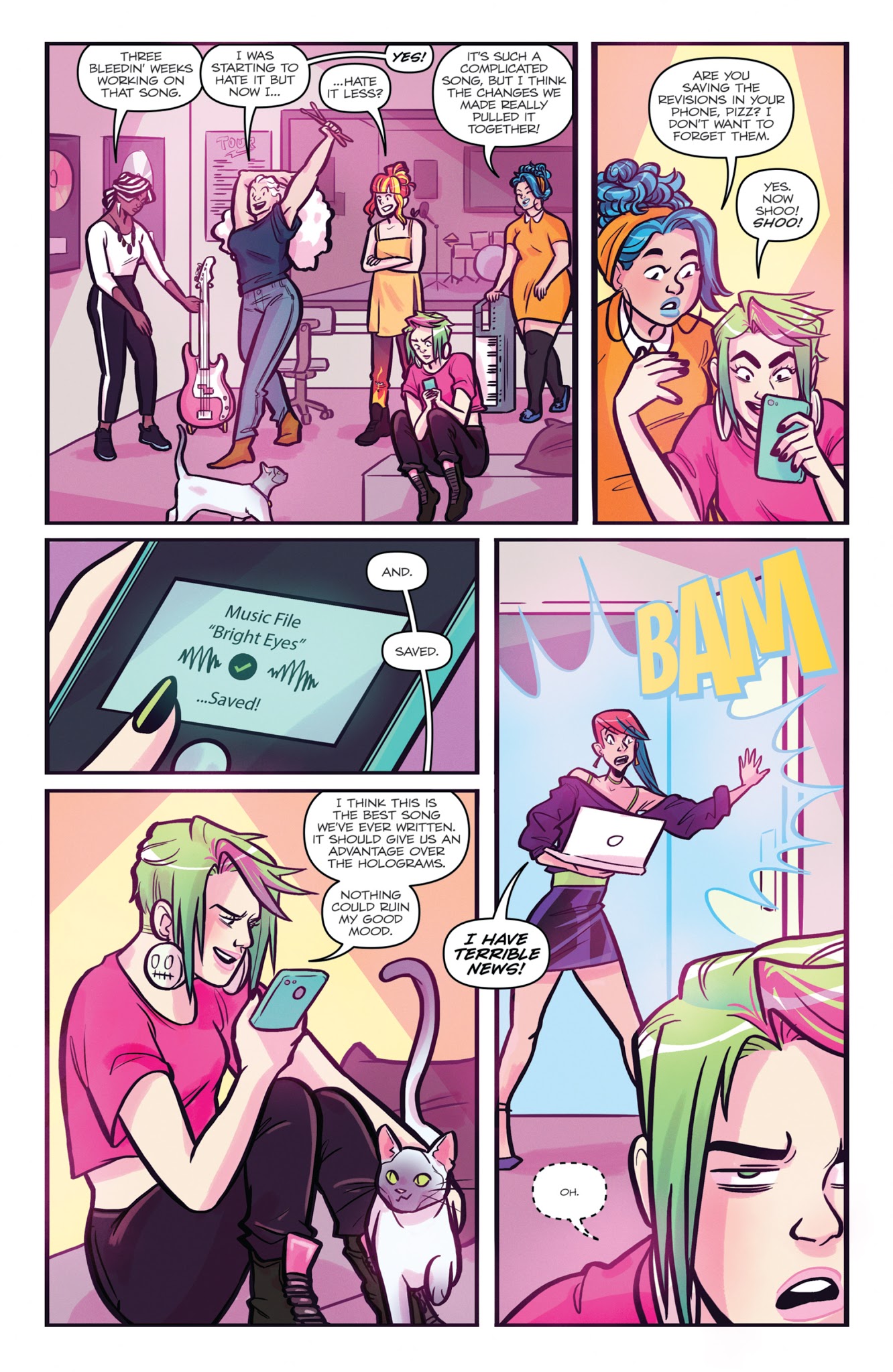 Read online Jem and the Holograms: Dimensions comic -  Issue #4 - 17
