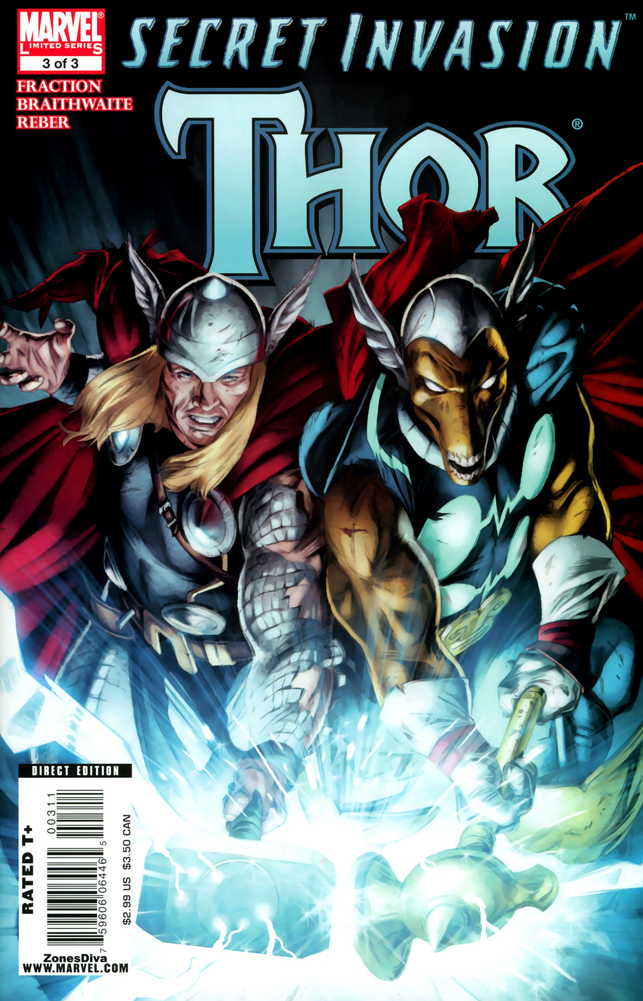 Read online Secret Invasion: Thor comic -  Issue #3 - 1