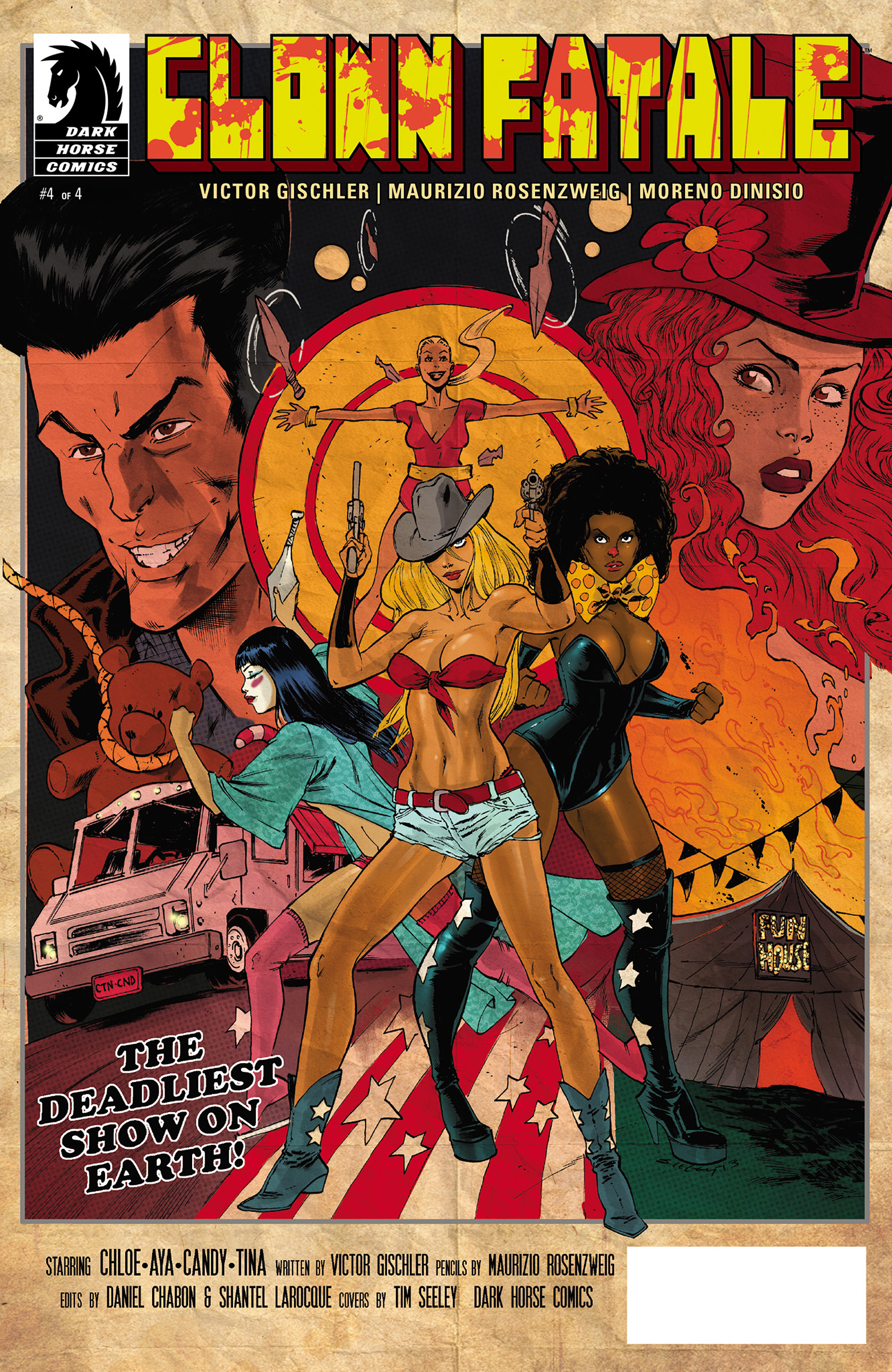 Read online Clown Fatale comic -  Issue #4 - 1