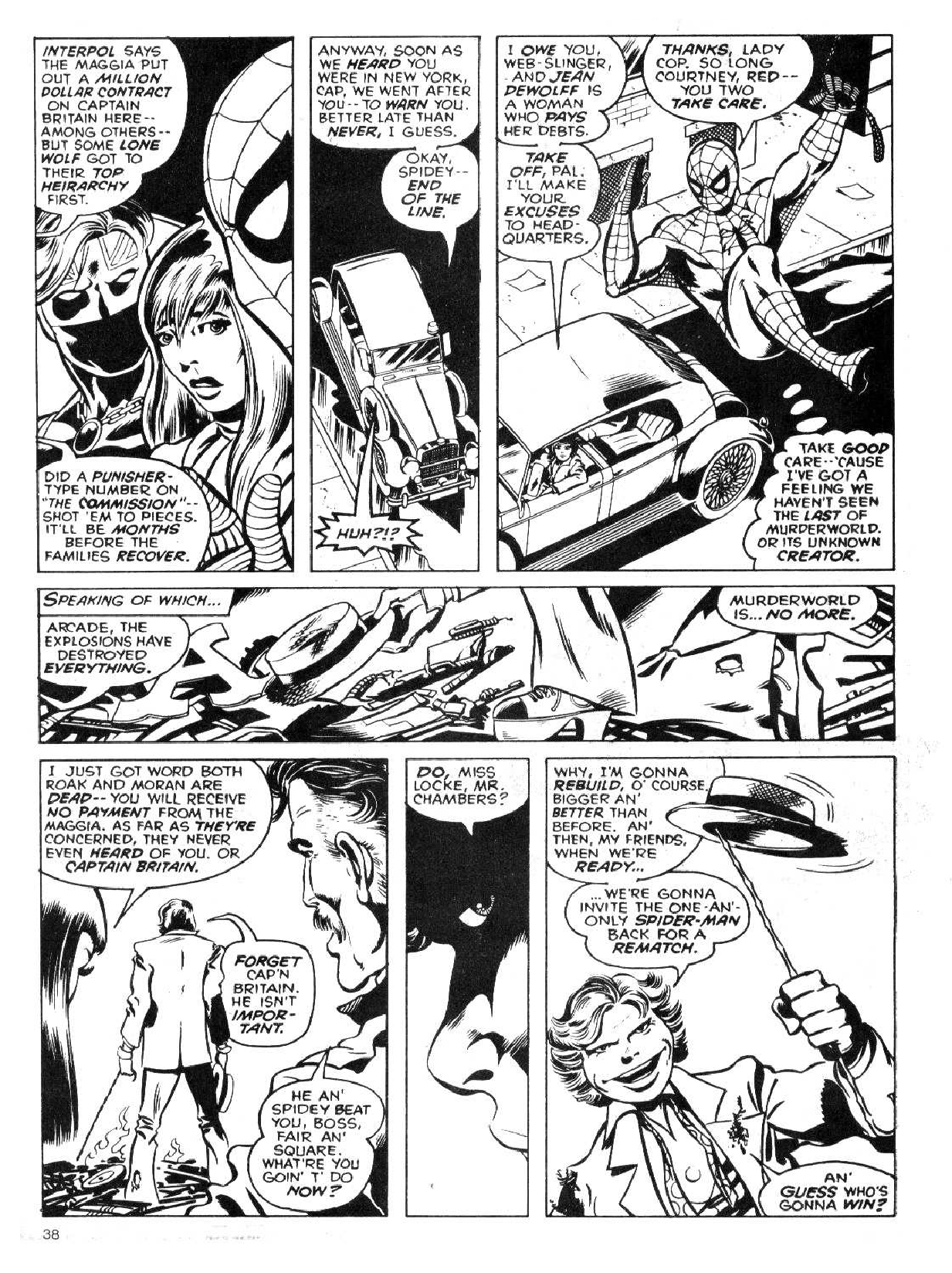 Read online Captain Britain (1976) comic -  Issue # _Special 1 - 37