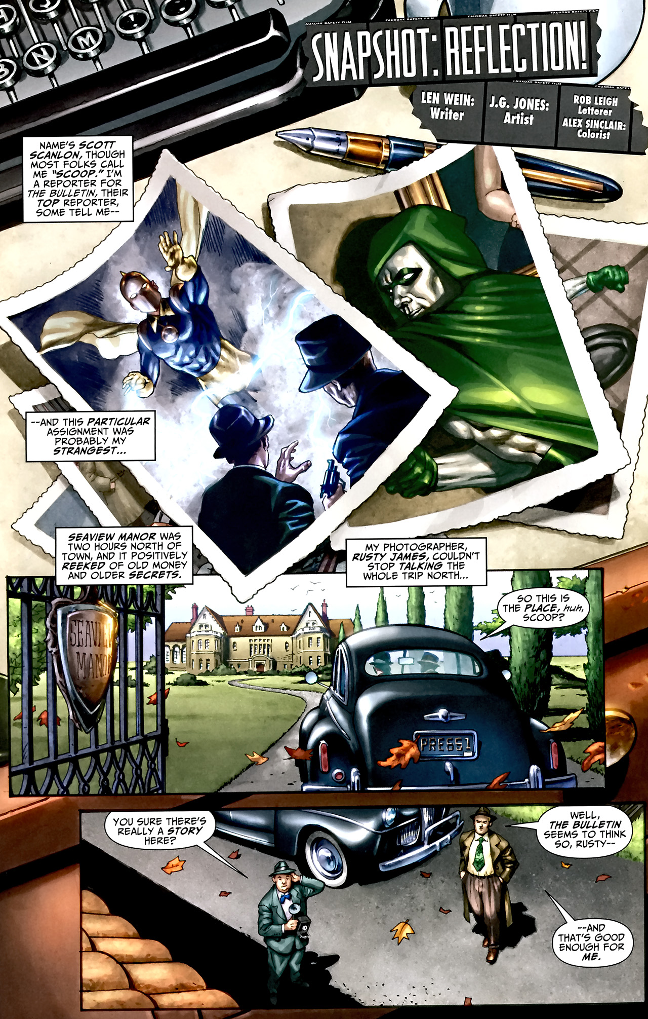 Read online DCU: Legacies comic -  Issue #1 - 24
