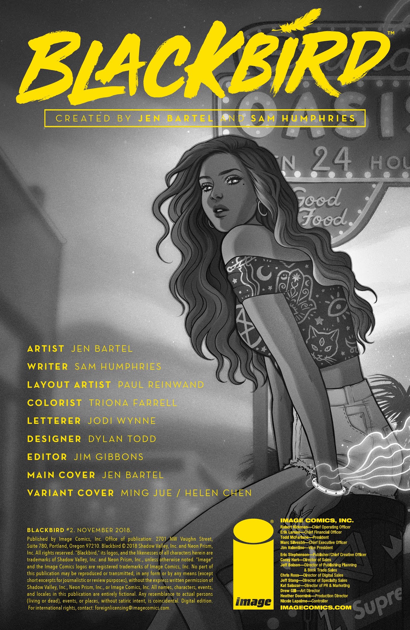 Read online Blackbird comic -  Issue #2 - 2