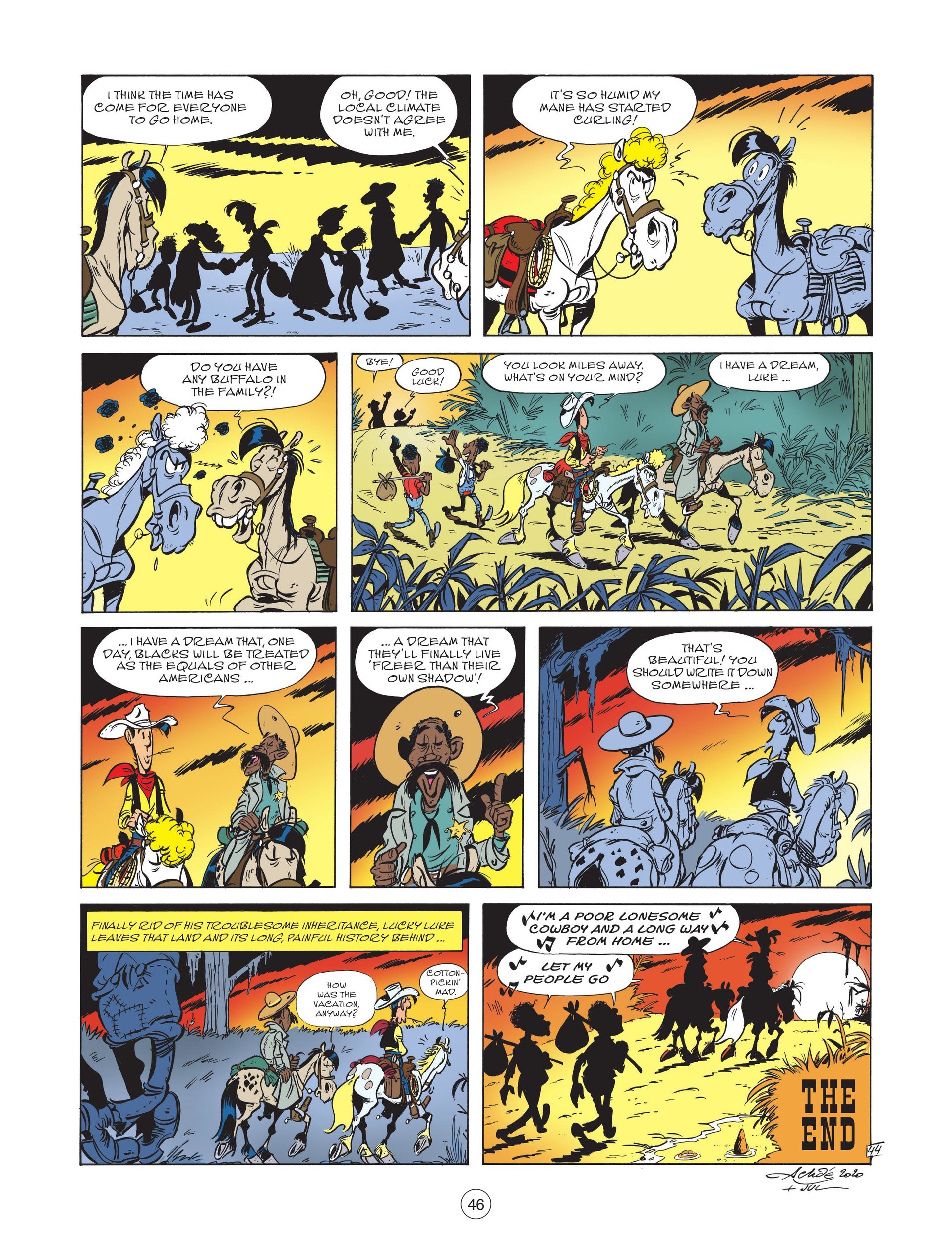 Read online A Lucky Luke Adventure comic -  Issue #77 - 48