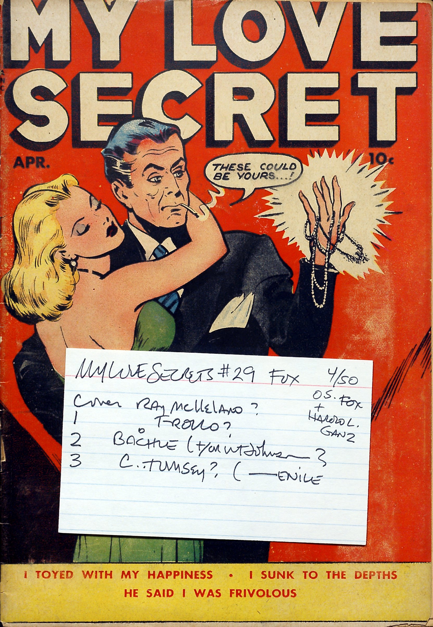 Read online My Love Secret comic -  Issue #29 - 37