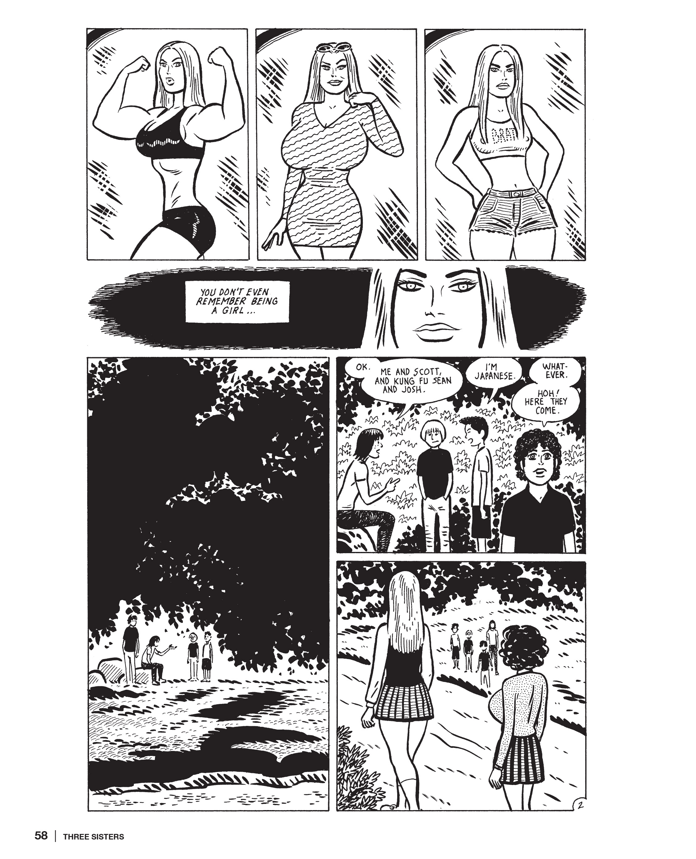 Read online Three Sisters: The Love and Rockets Library comic -  Issue # TPB (Part 1) - 58