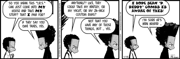 Read online The Boondocks Collection comic -  Issue # Year 2003 - 18