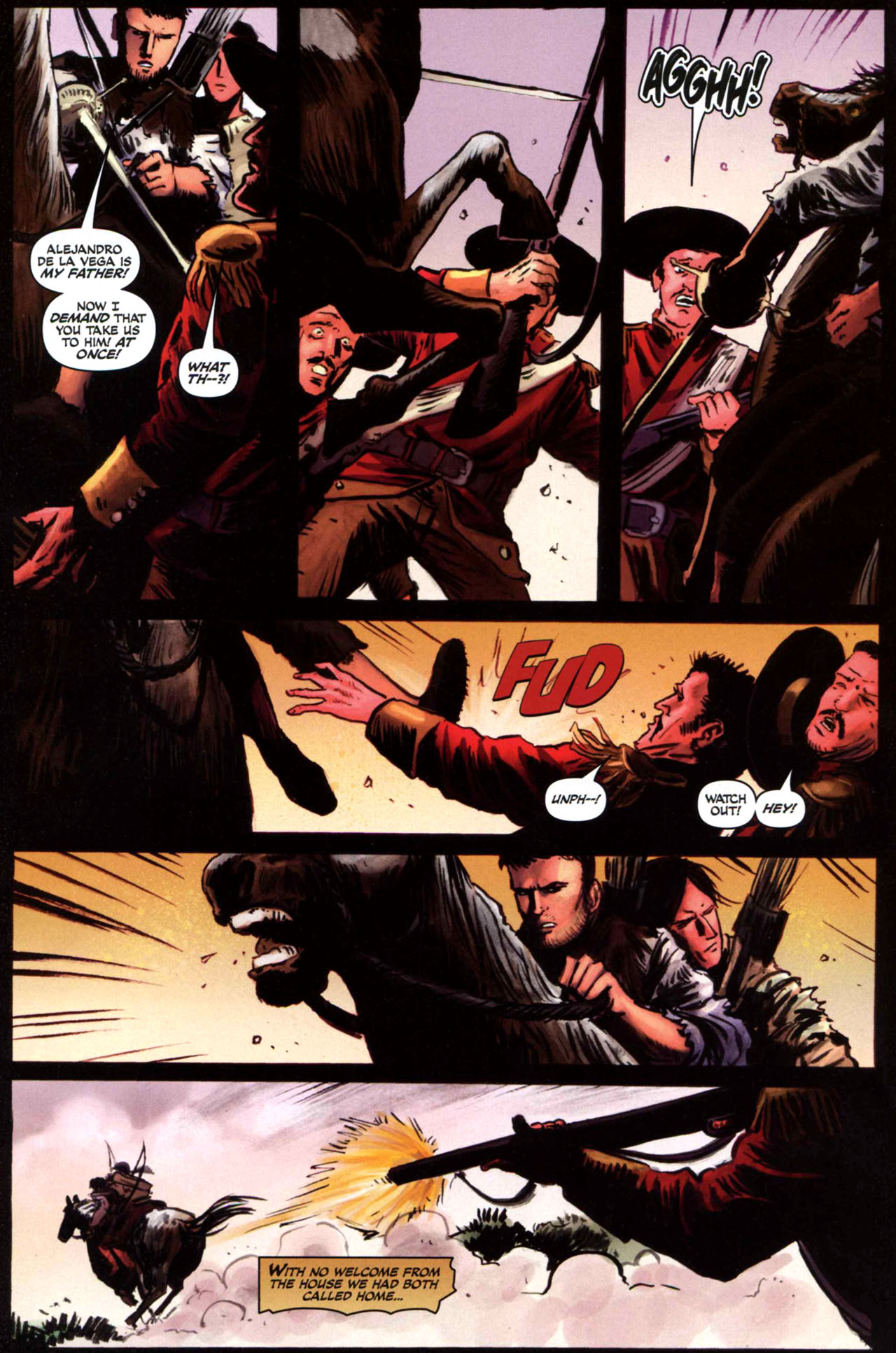 Read online Zorro (2008) comic -  Issue #6 - 16