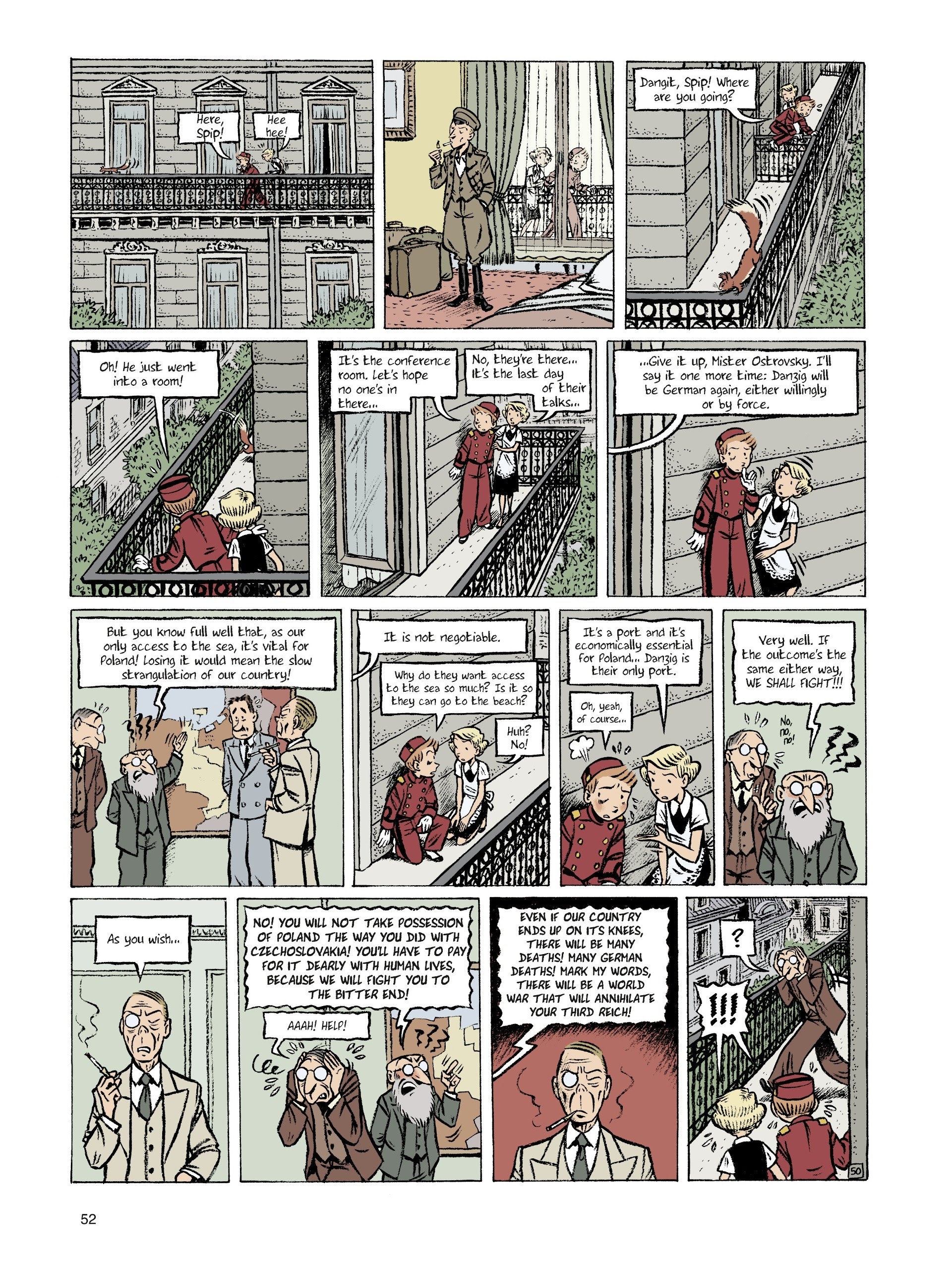 Read online Spirou: The Diary of a Naive Young Man comic -  Issue # TPB - 52