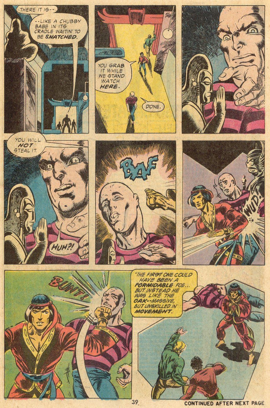 Read online Giant-Size Master of Kung Fu comic -  Issue #1 - 32