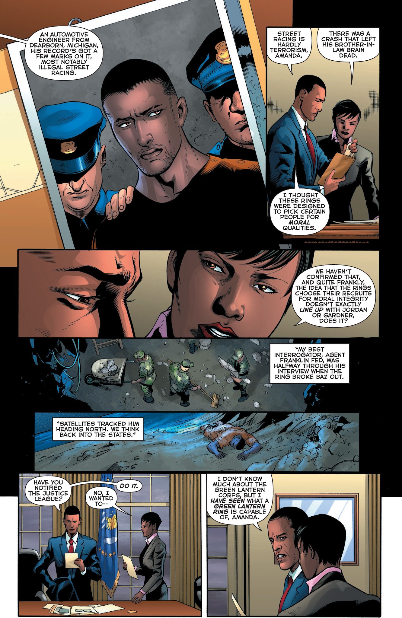 Read online Green Lantern: Rise of the Third Army comic -  Issue # TPB - 20