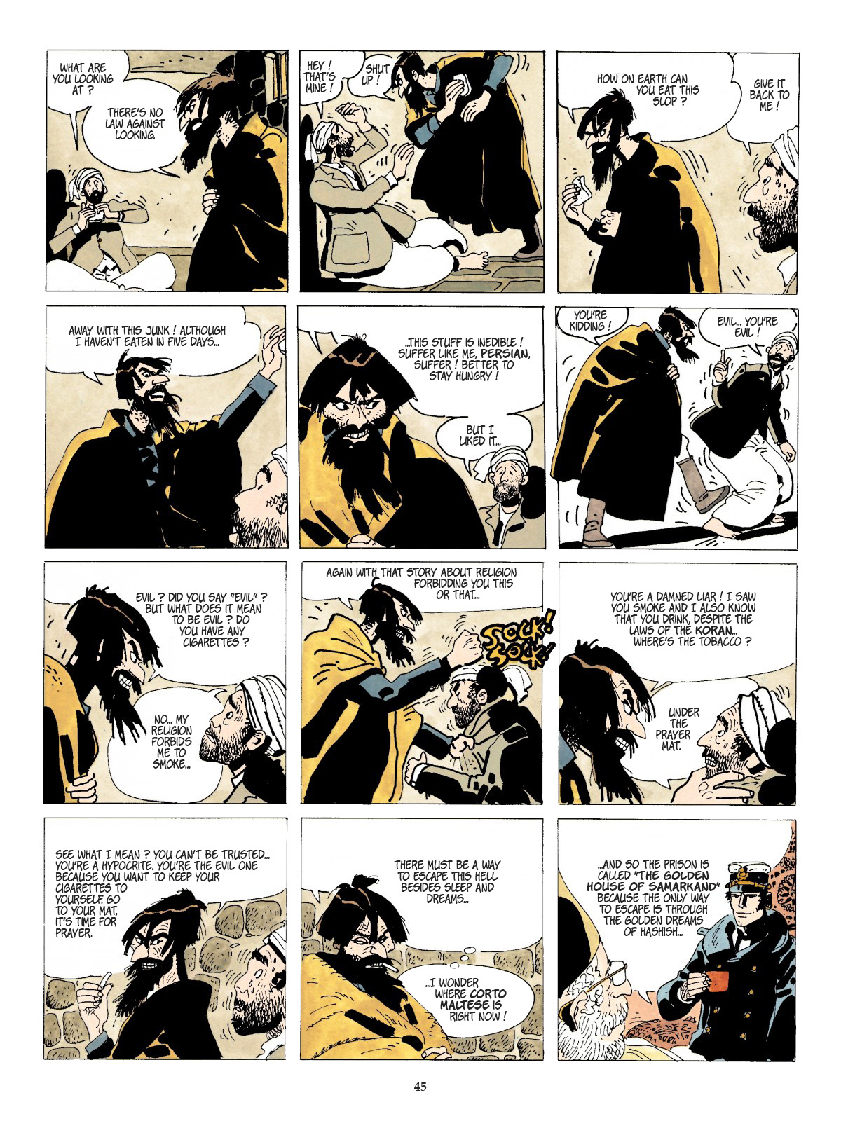 Read online Corto Maltese comic -  Issue # TPB 11 - 48