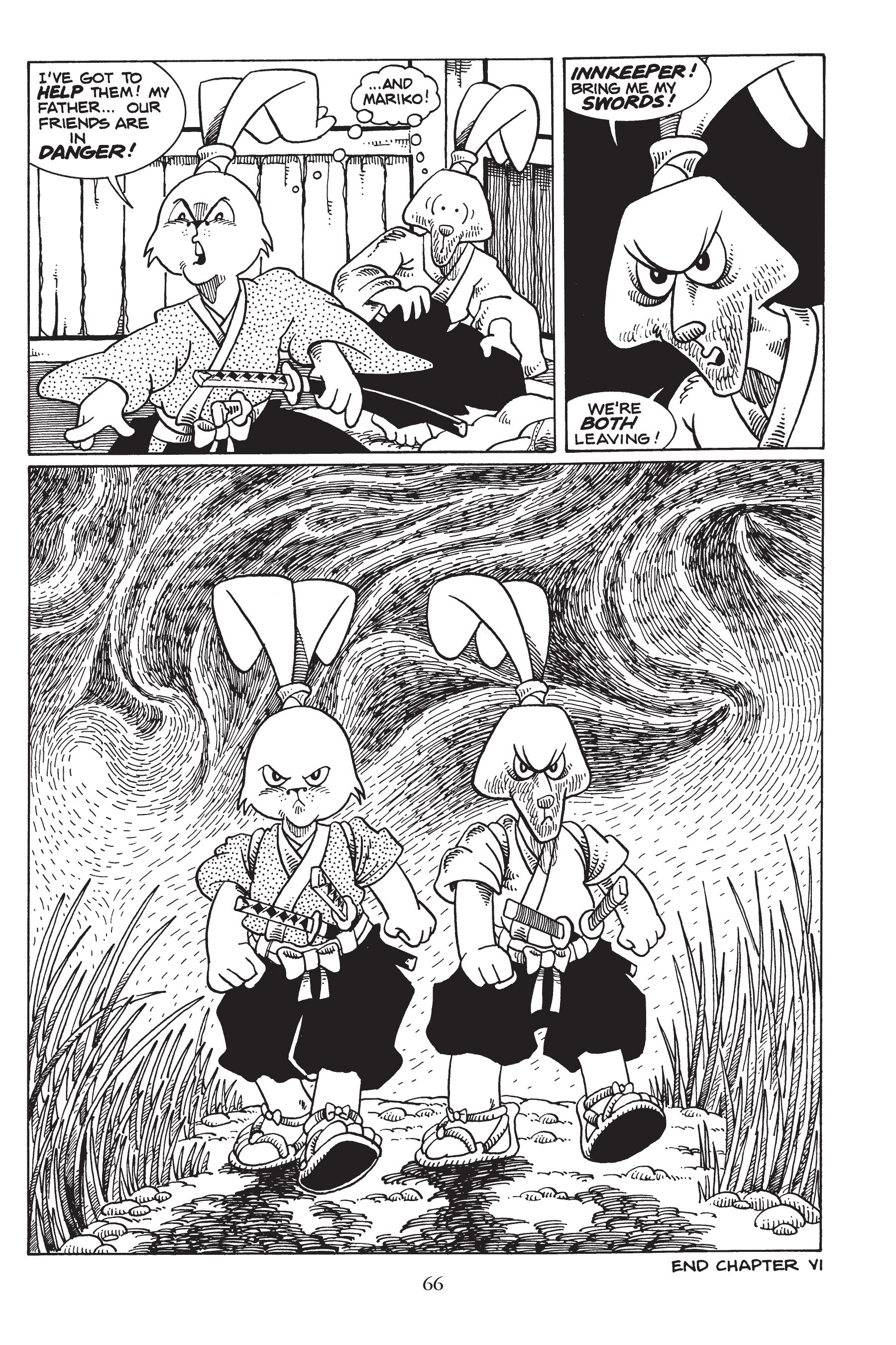 Read online Usagi Yojimbo (1987) comic -  Issue # _TPB 2 - 68