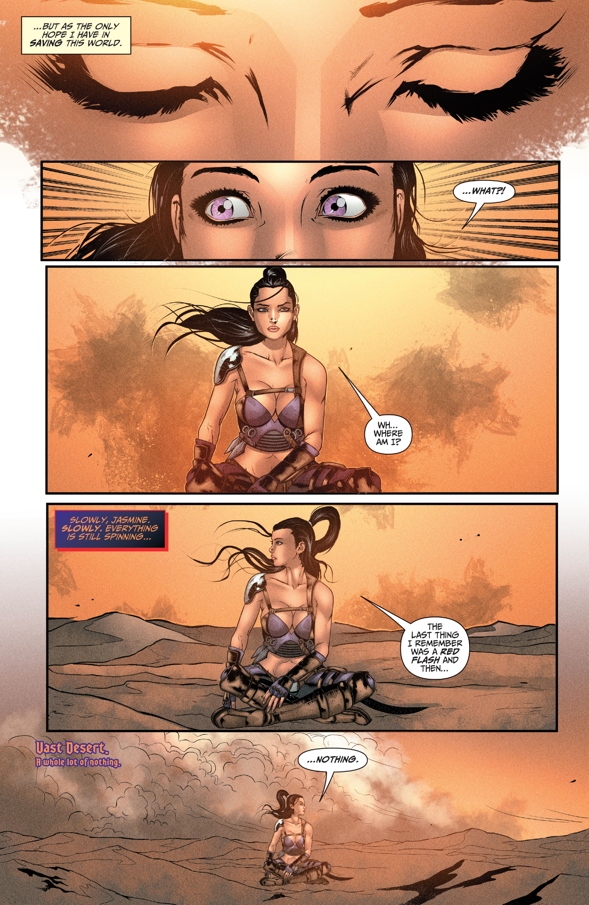 Read online Myths & Legends Quarterly: Jasmine comic -  Issue # Full - 6