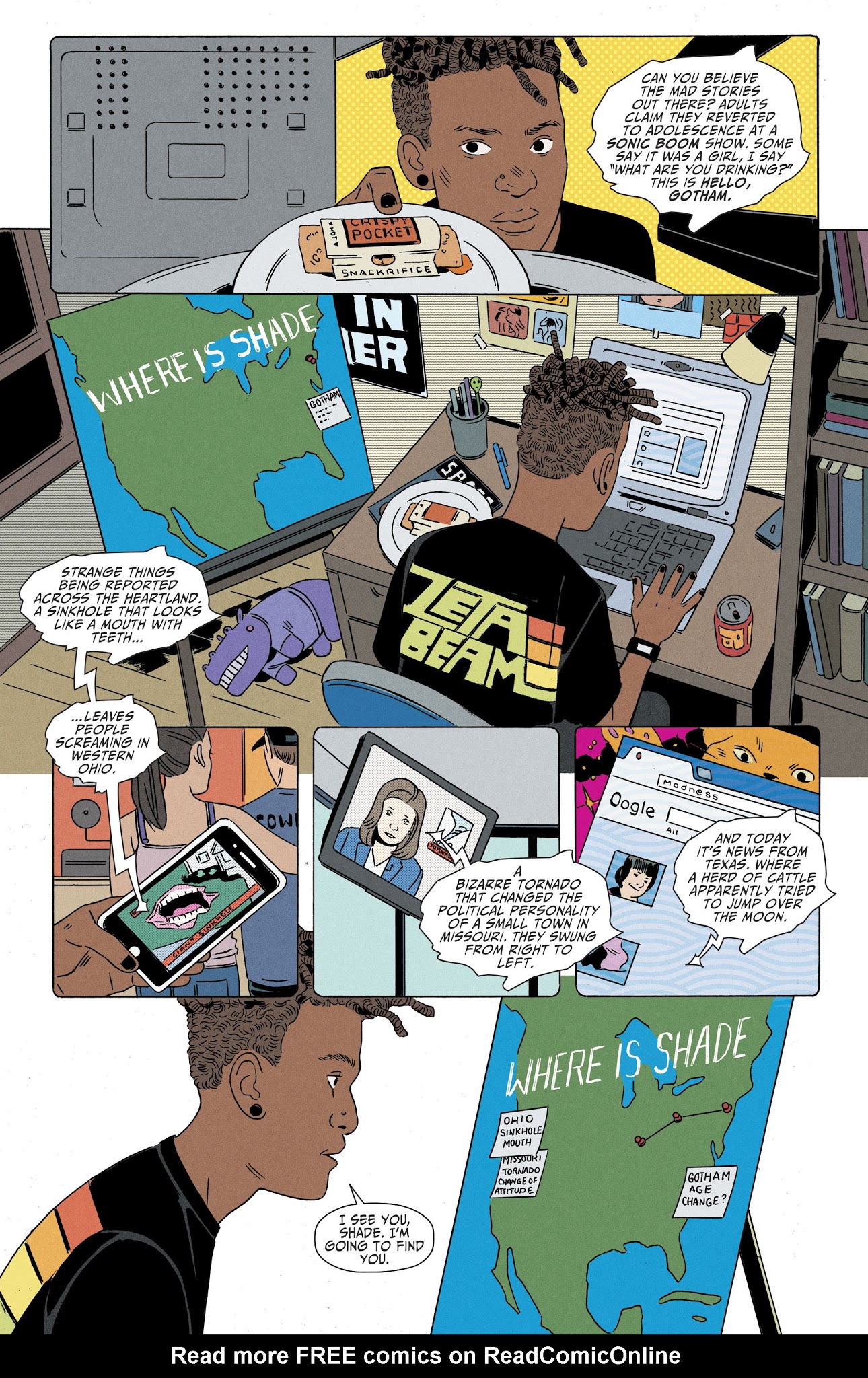 Read online Shade, the Changing Girl comic -  Issue #10 - 8