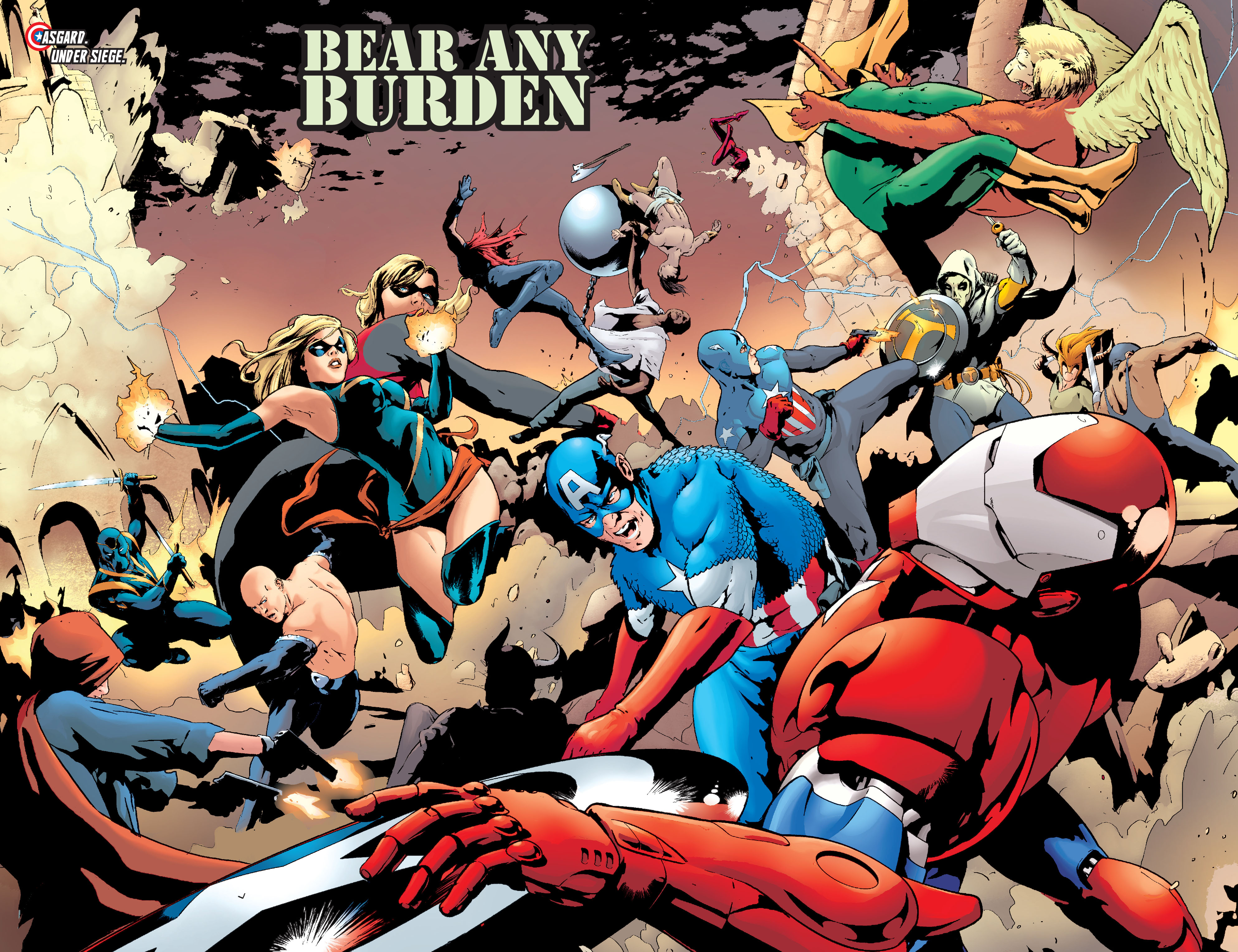 Read online Siege: Captain America comic -  Issue # Full - 5