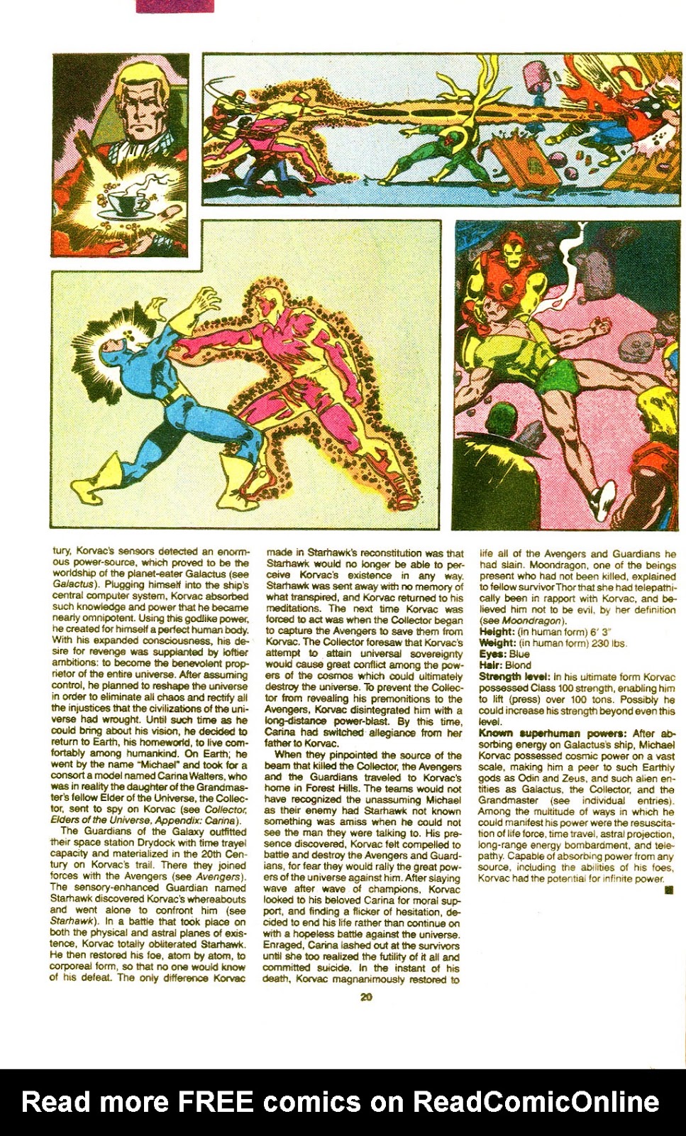 The Official Handbook of the Marvel Universe Deluxe Edition issue 18 - Page 22