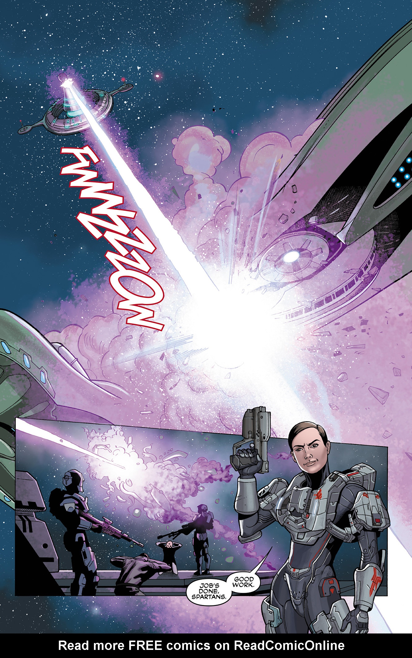 Read online Halo: Escalation comic -  Issue #6 - 16