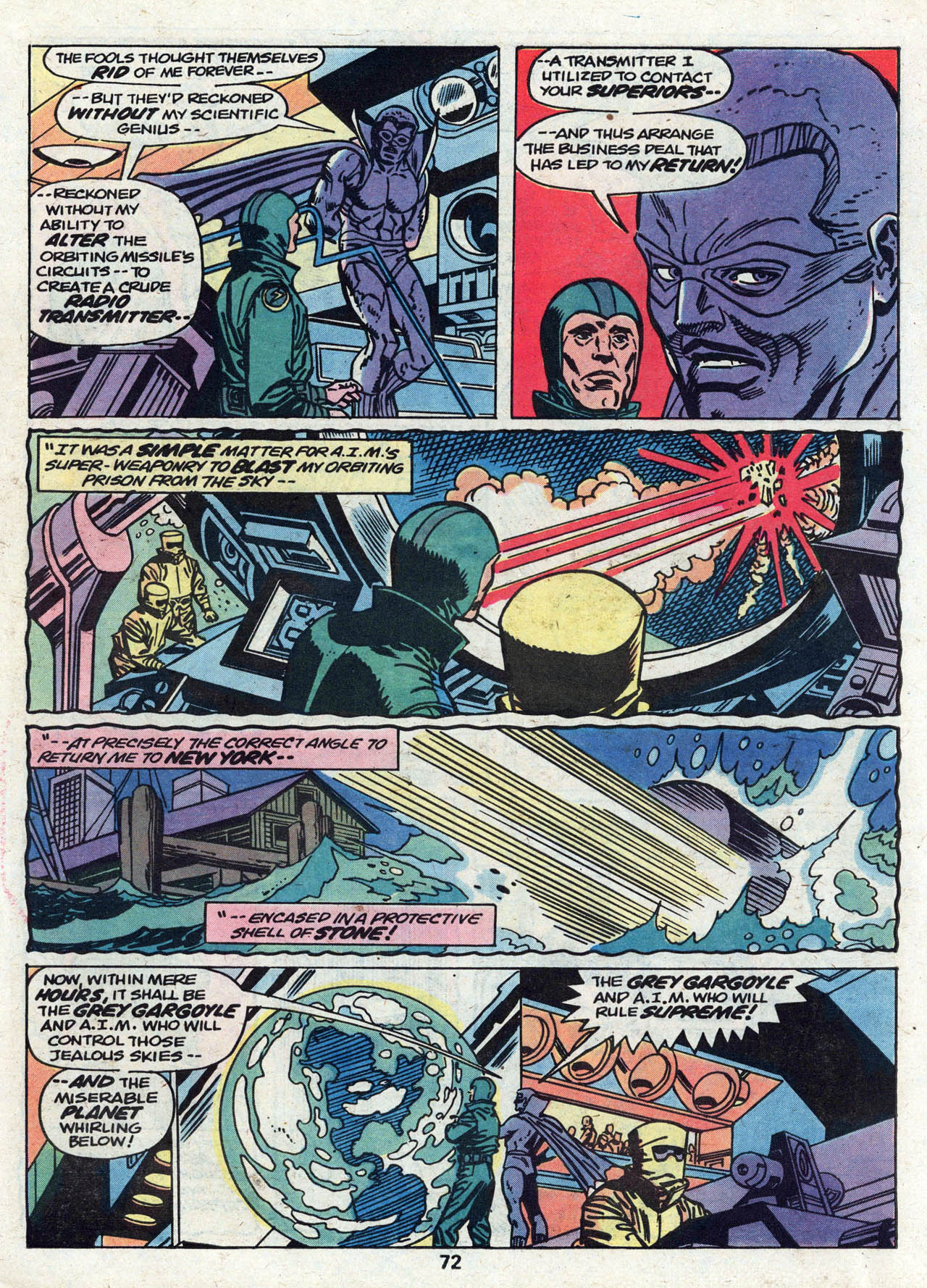 Read online Marvel Treasury Edition comic -  Issue #22 - 71