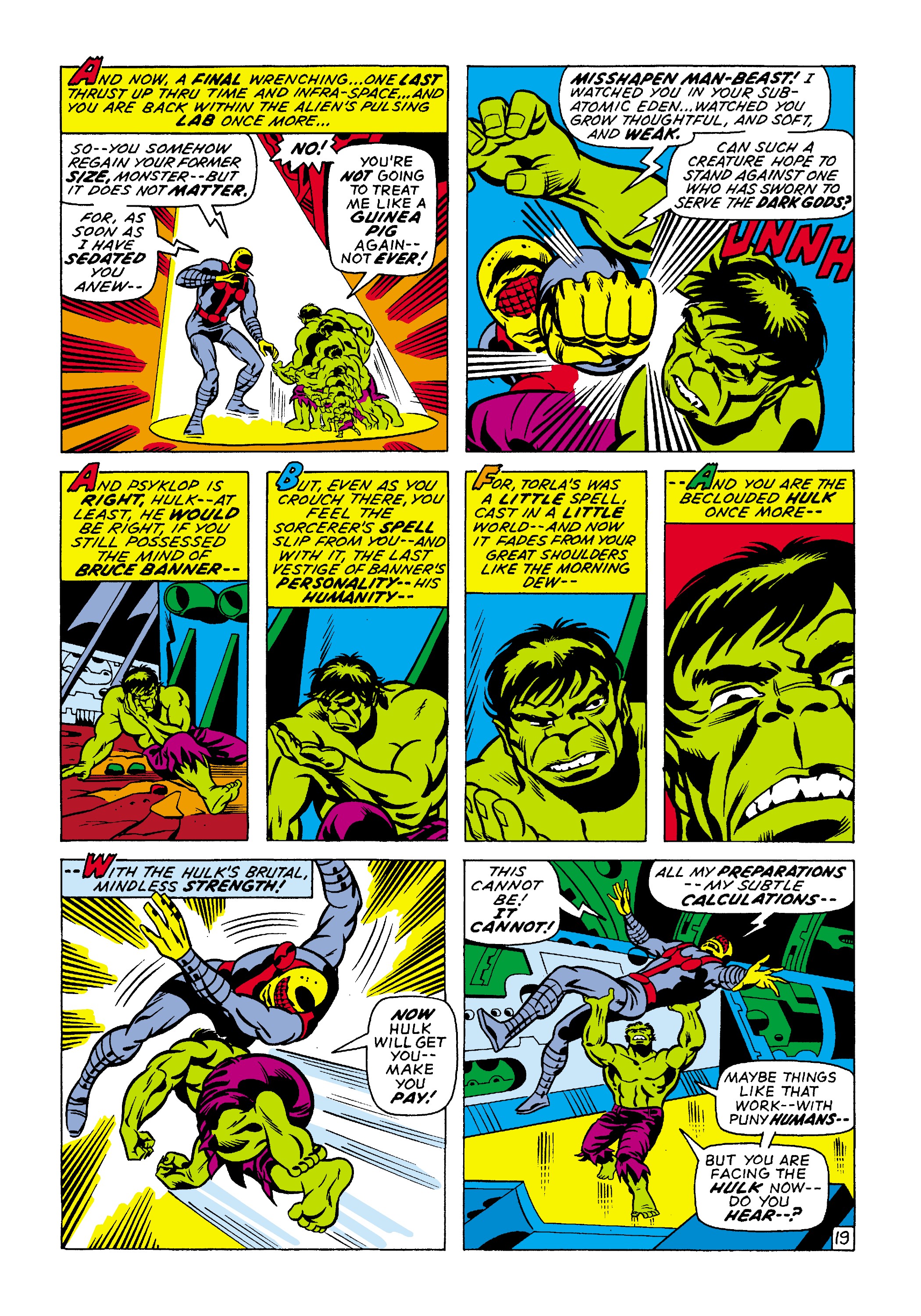 Read online Marvel Masterworks: The Incredible Hulk comic -  Issue # TPB 7 (Part 2) - 45