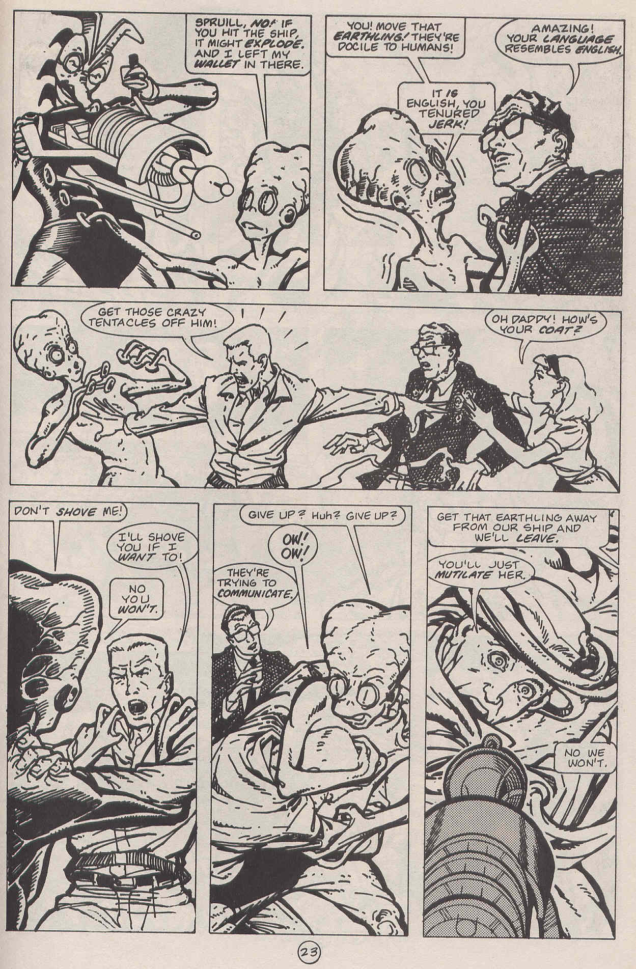 Read online Man-Eating Cow comic -  Issue #6 - 24