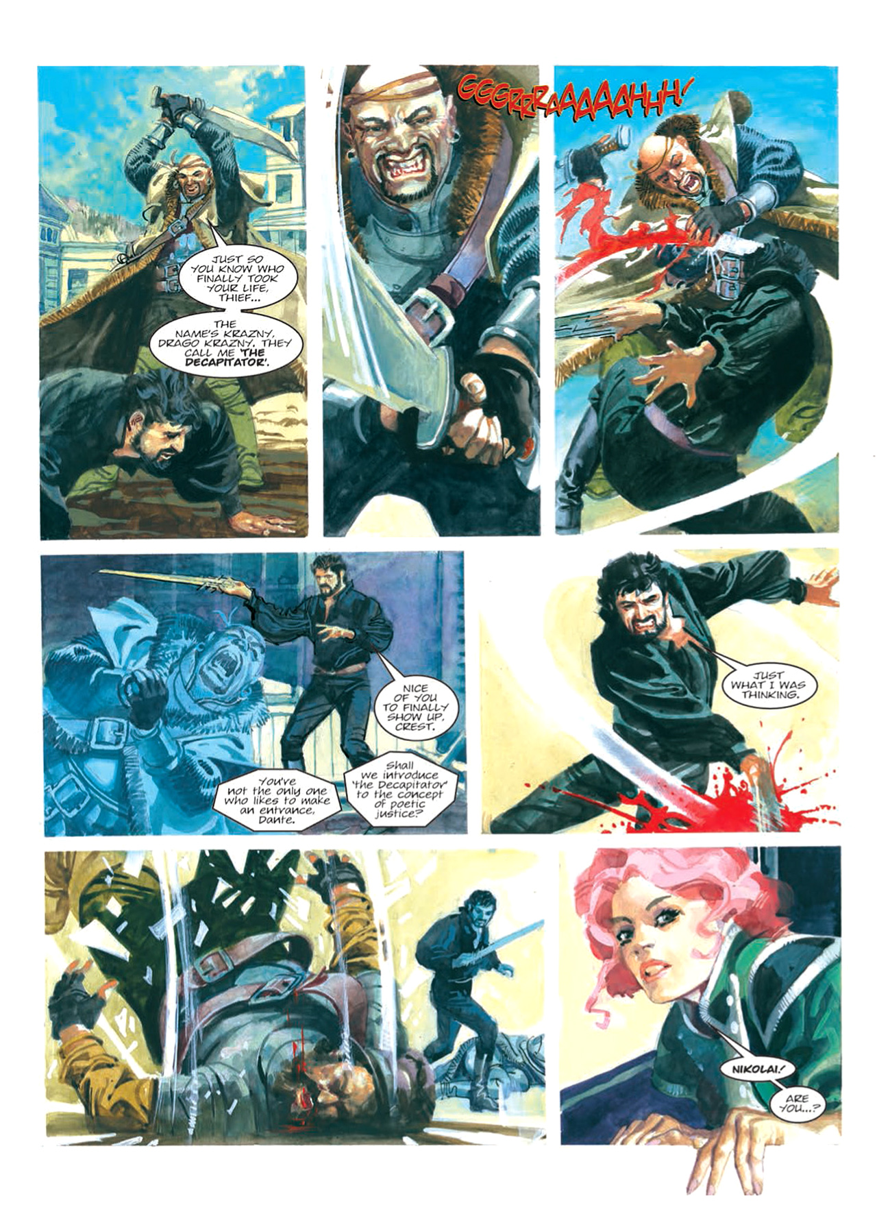 Read online Nikolai Dante comic -  Issue # TPB 9 - 117