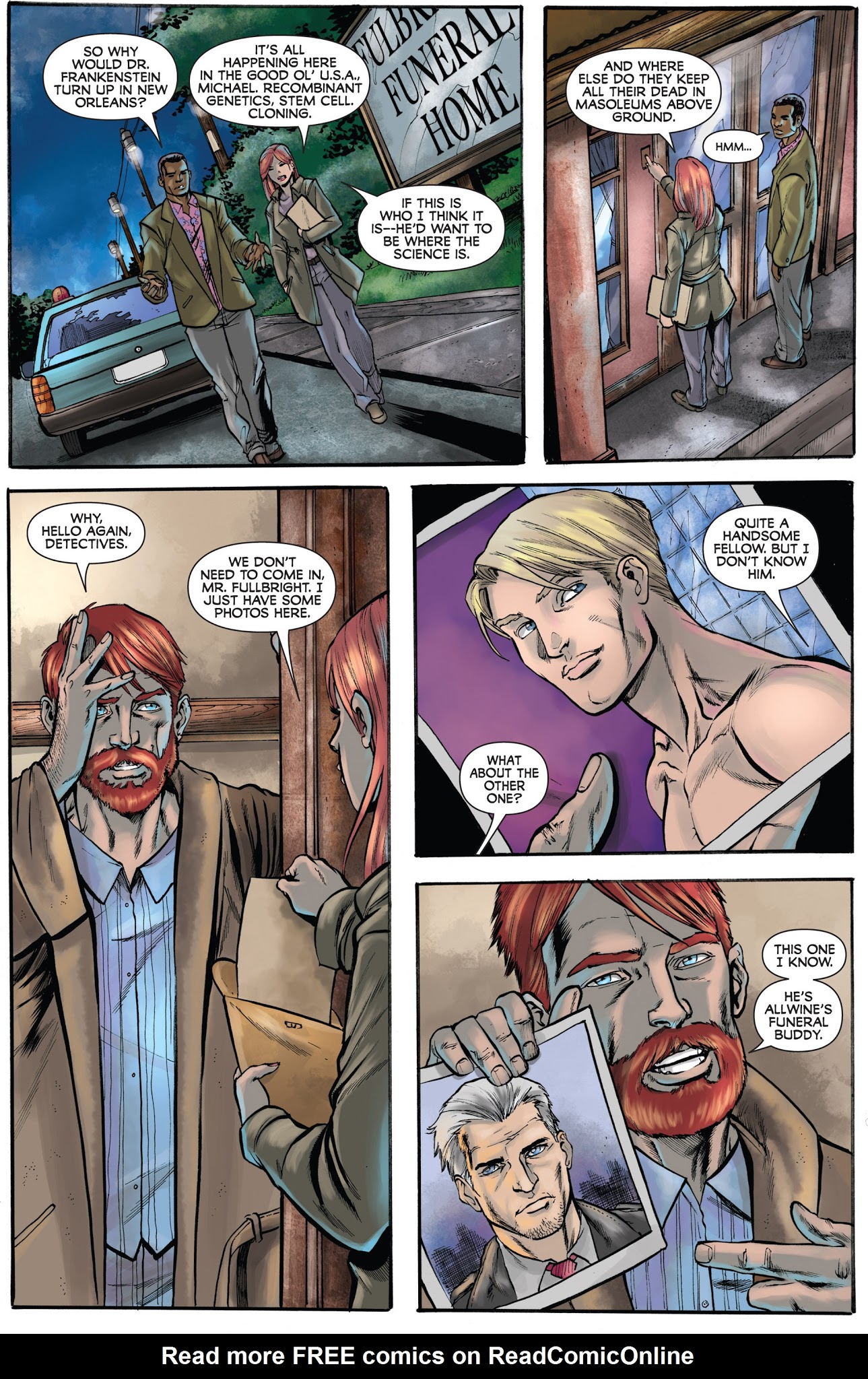 Read online Dean Koontz's Frankenstein: Prodigal Son (2010) comic -  Issue #1 - 19