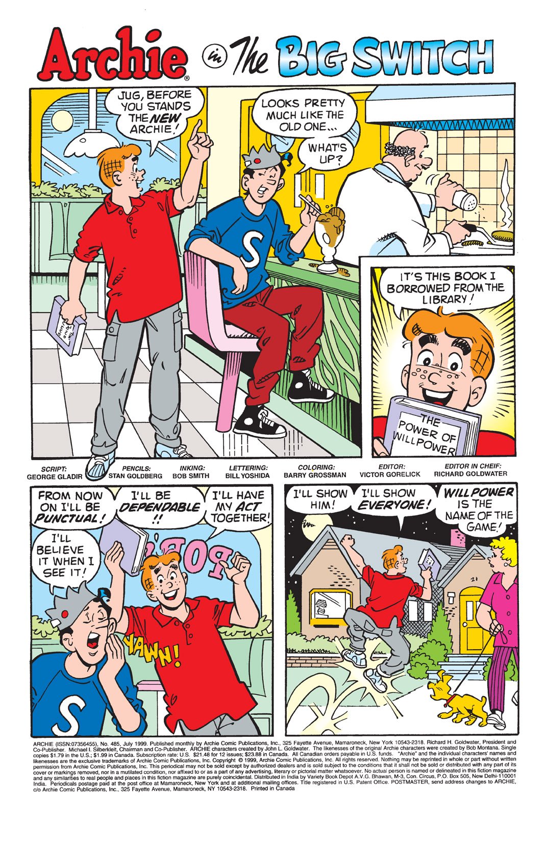 Read online Archie (1960) comic -  Issue #485 - 2