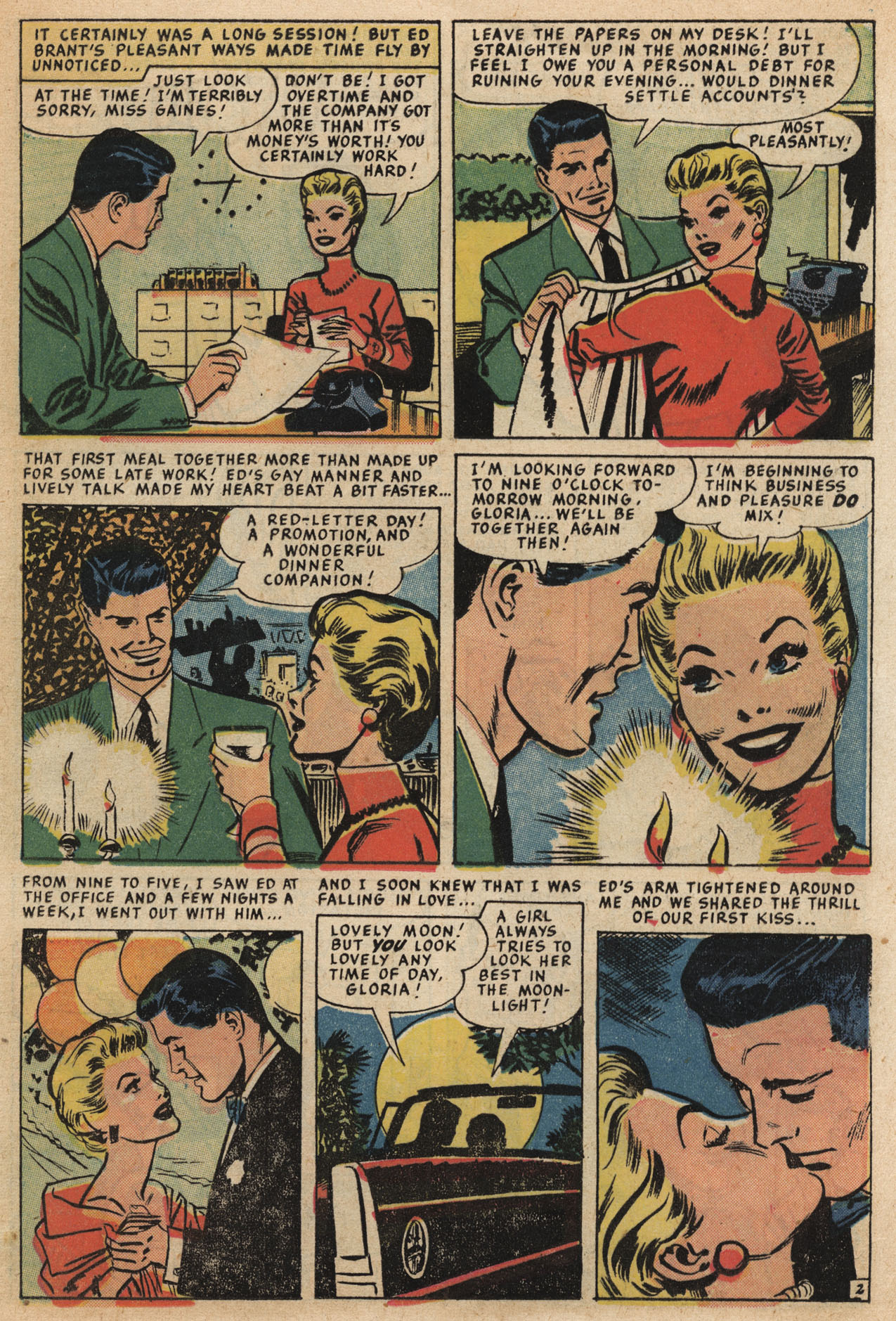 Read online Love Romances comic -  Issue #60 - 17