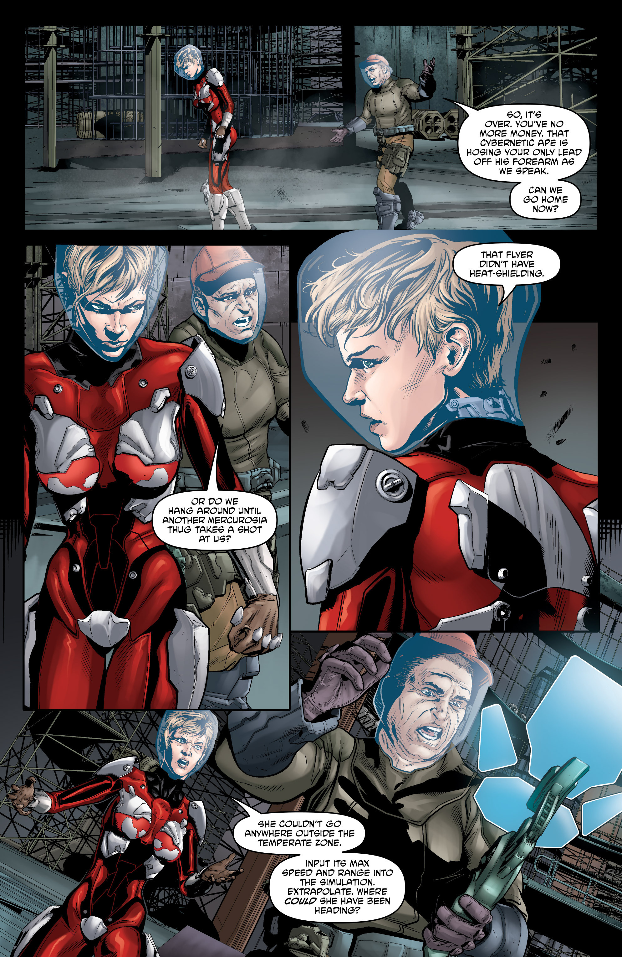 Read online Mercury Heat comic -  Issue #3 - 17