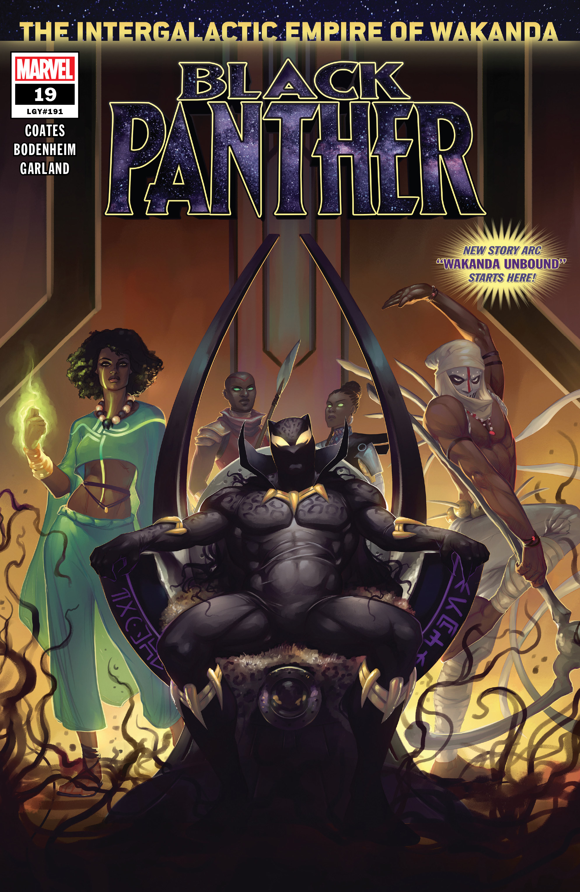 Read online Black Panther (2018) comic -  Issue #19 - 1