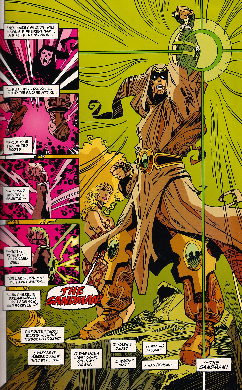 Read online Just Imagine Stan Lee With Walter Simonson Creating Sandman comic -  Issue # Full - 21