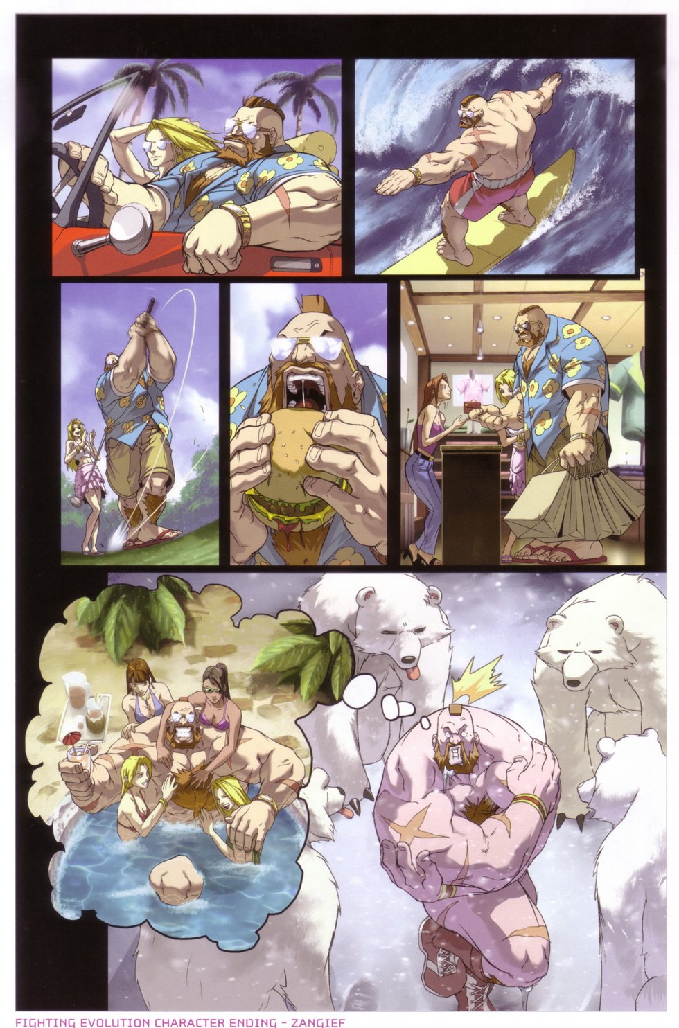 Read online UDON's Art of Capcom comic -  Issue # TPB (Part 1) - 3