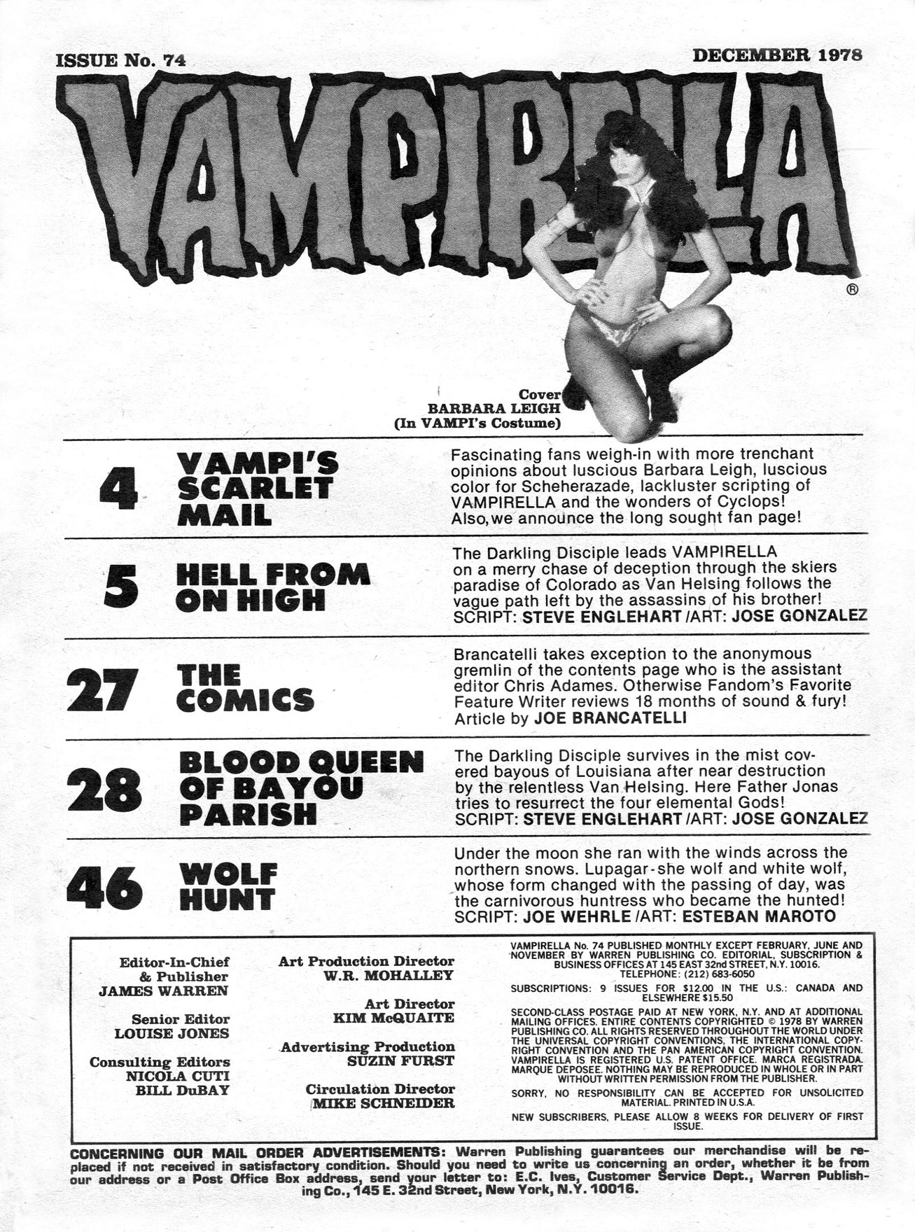 Read online Vampirella (1969) comic -  Issue #74 - 3