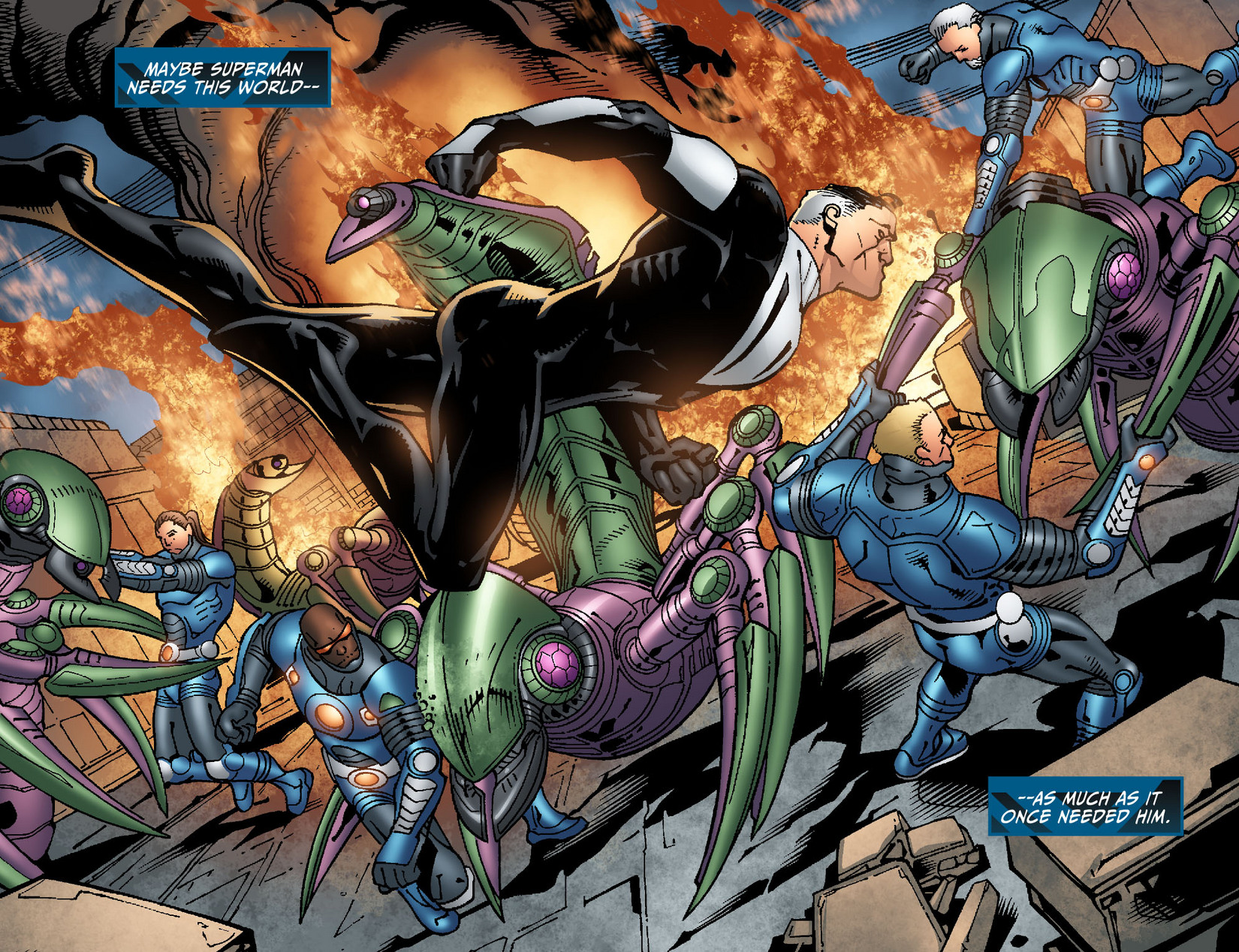 Read online Superman Beyond (2012) comic -  Issue #4 - 5