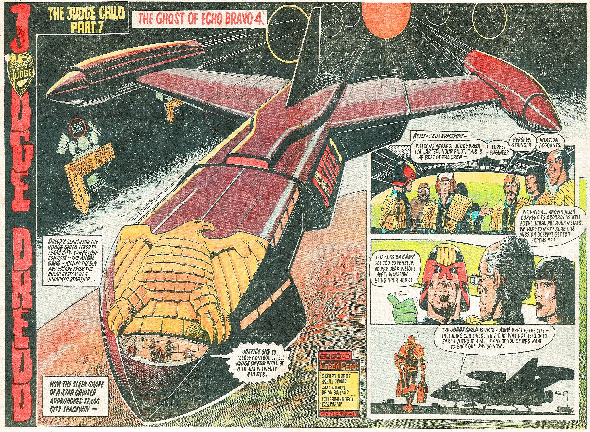 Read online Judge Dredd Epics comic -  Issue # TPB The Judge Child Quest - 34