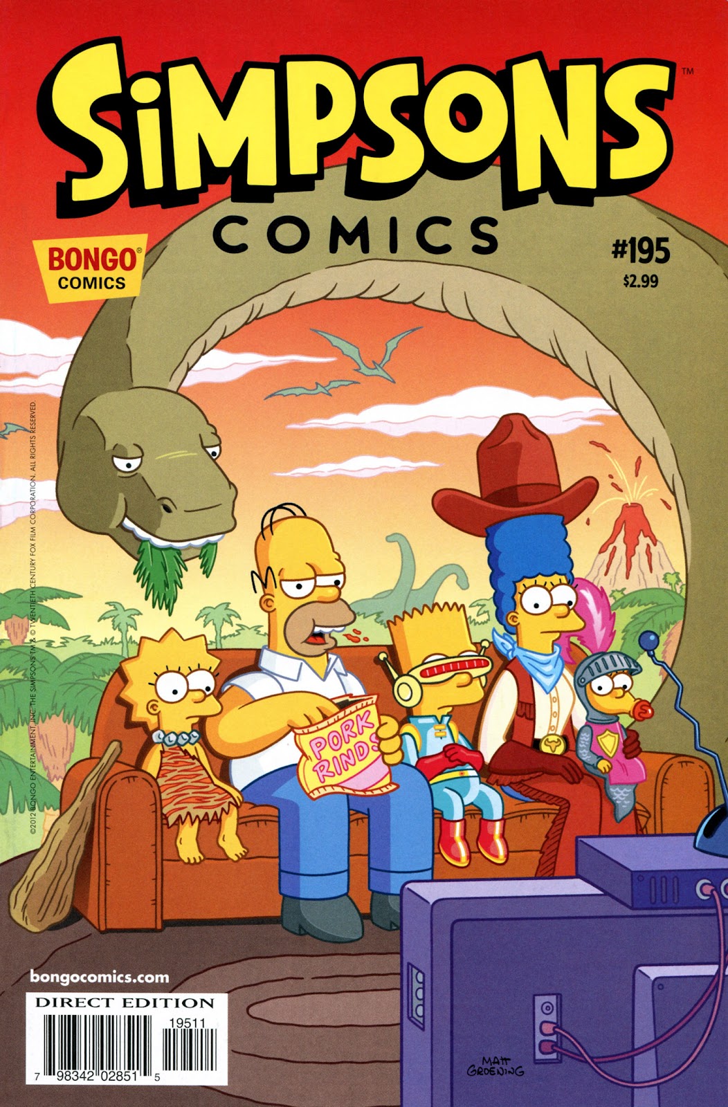 Simpsons Comics issue 195 - Page 1