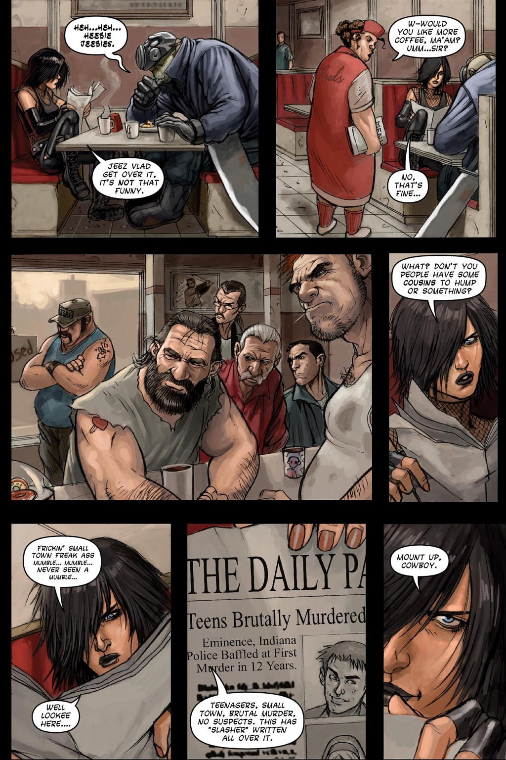 Read online Hack/Slash Deluxe comic -  Issue # TPB 1 (Part 1) - 21