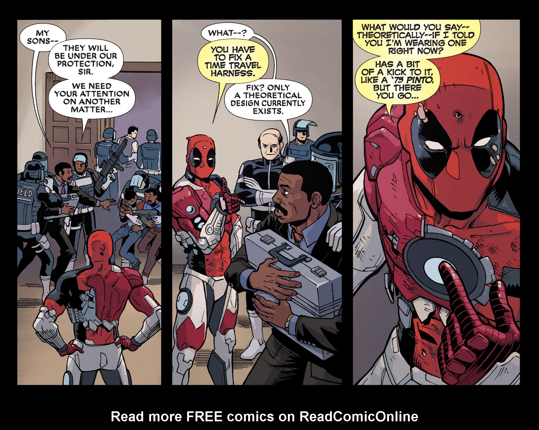 Read online Deadpool & Cable: Split Second Infinite Comic comic -  Issue #6 - 26