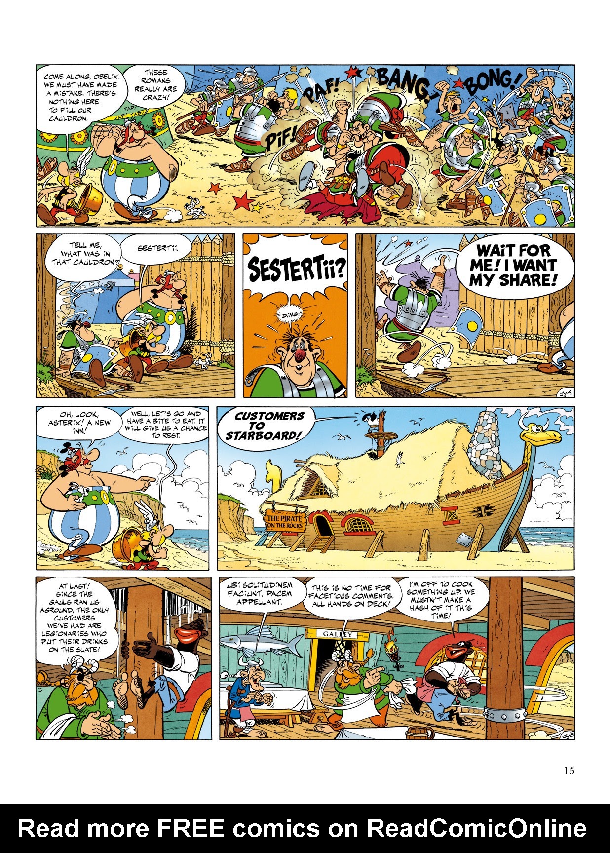 Read online Asterix comic -  Issue #13 - 16