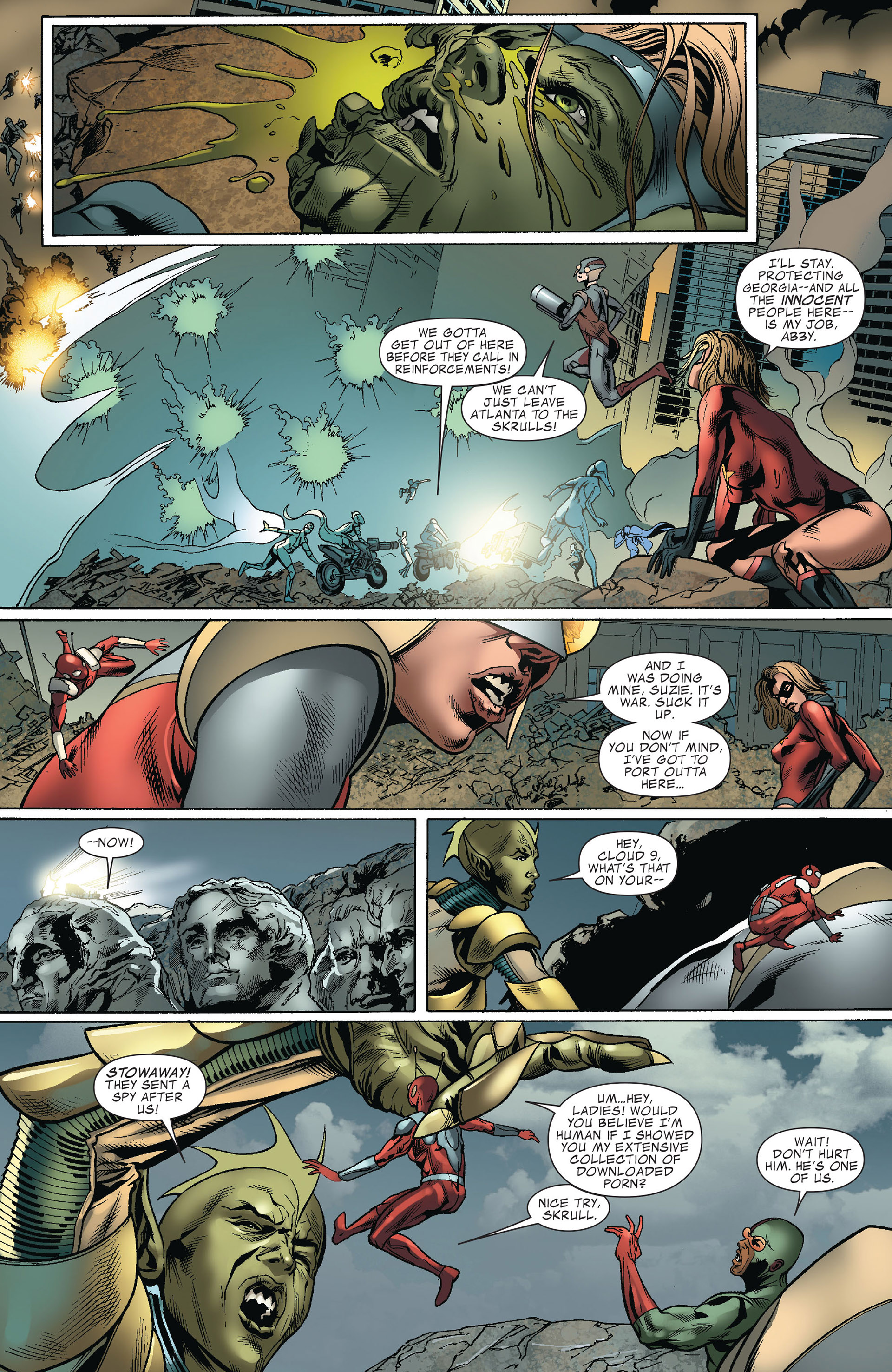 Read online Avengers: The Initiative comic -  Issue #18 - 22