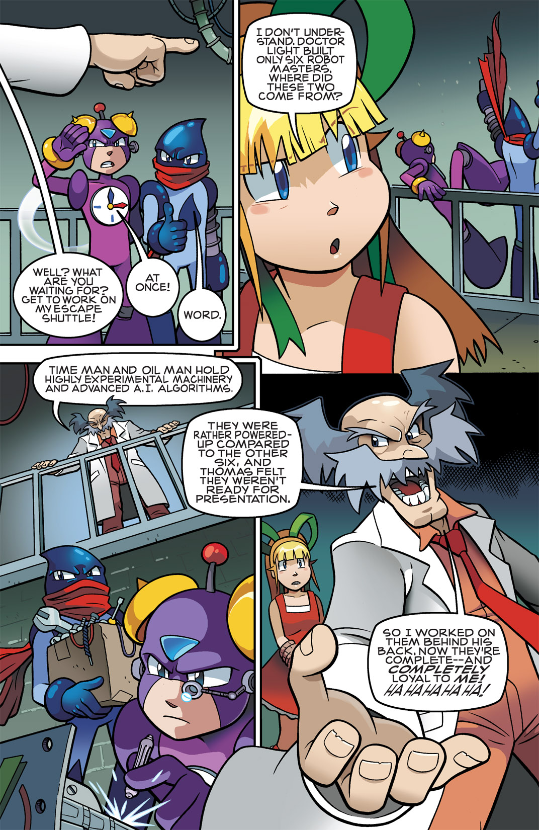 Read online Mega Man comic -  Issue # _TPB 2 - 41