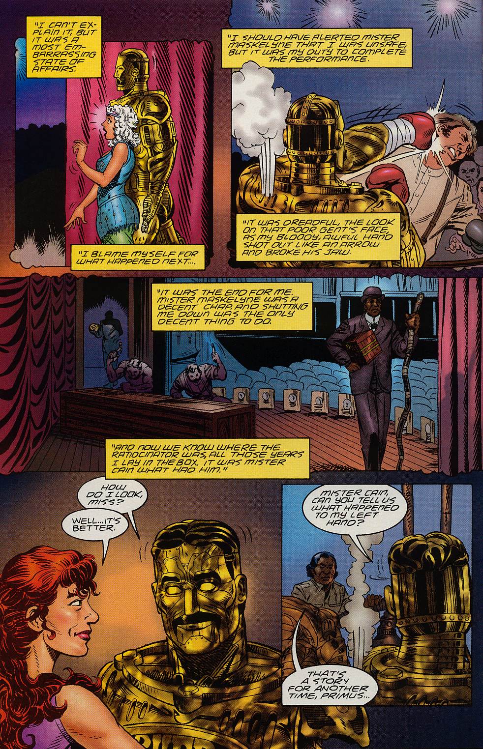 Read online Neil Gaiman's Mr. Hero - The Newmatic Man (1995) comic -  Issue #4 - 20