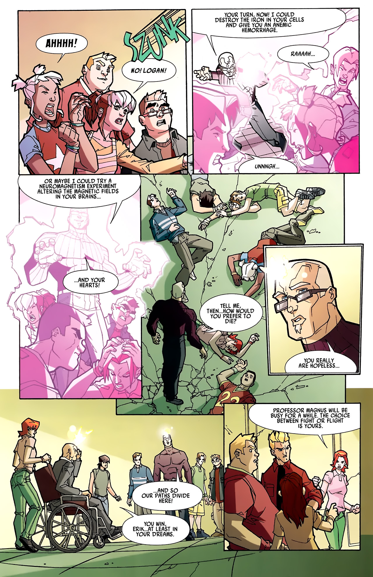 Read online X-Campus comic -  Issue #4 - 39