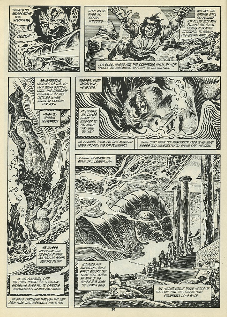 Read online The Savage Sword Of Conan comic -  Issue #198 - 32