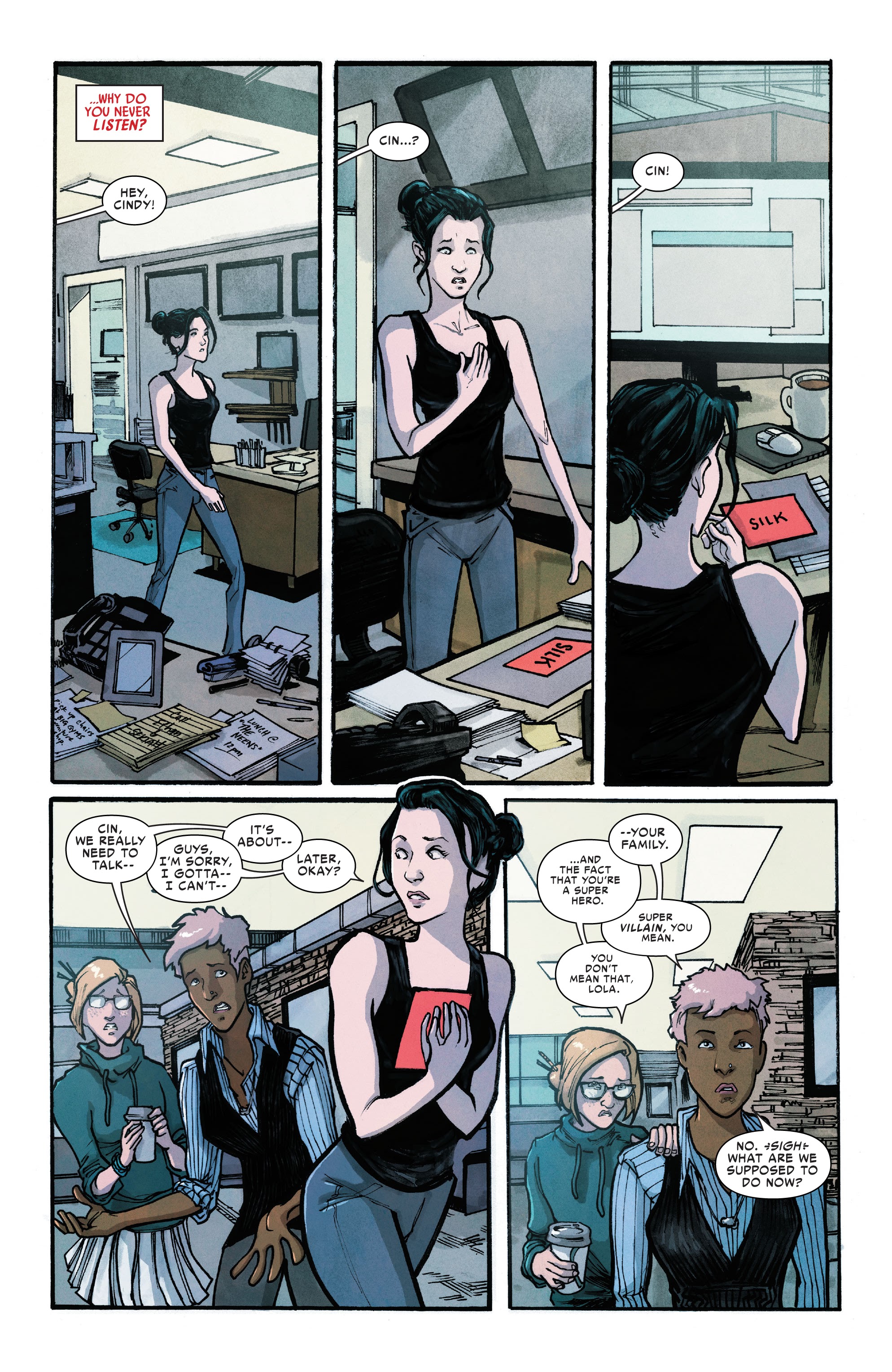 Read online Silk: Out of the Spider-Verse comic -  Issue # TPB 3 (Part 1) - 26