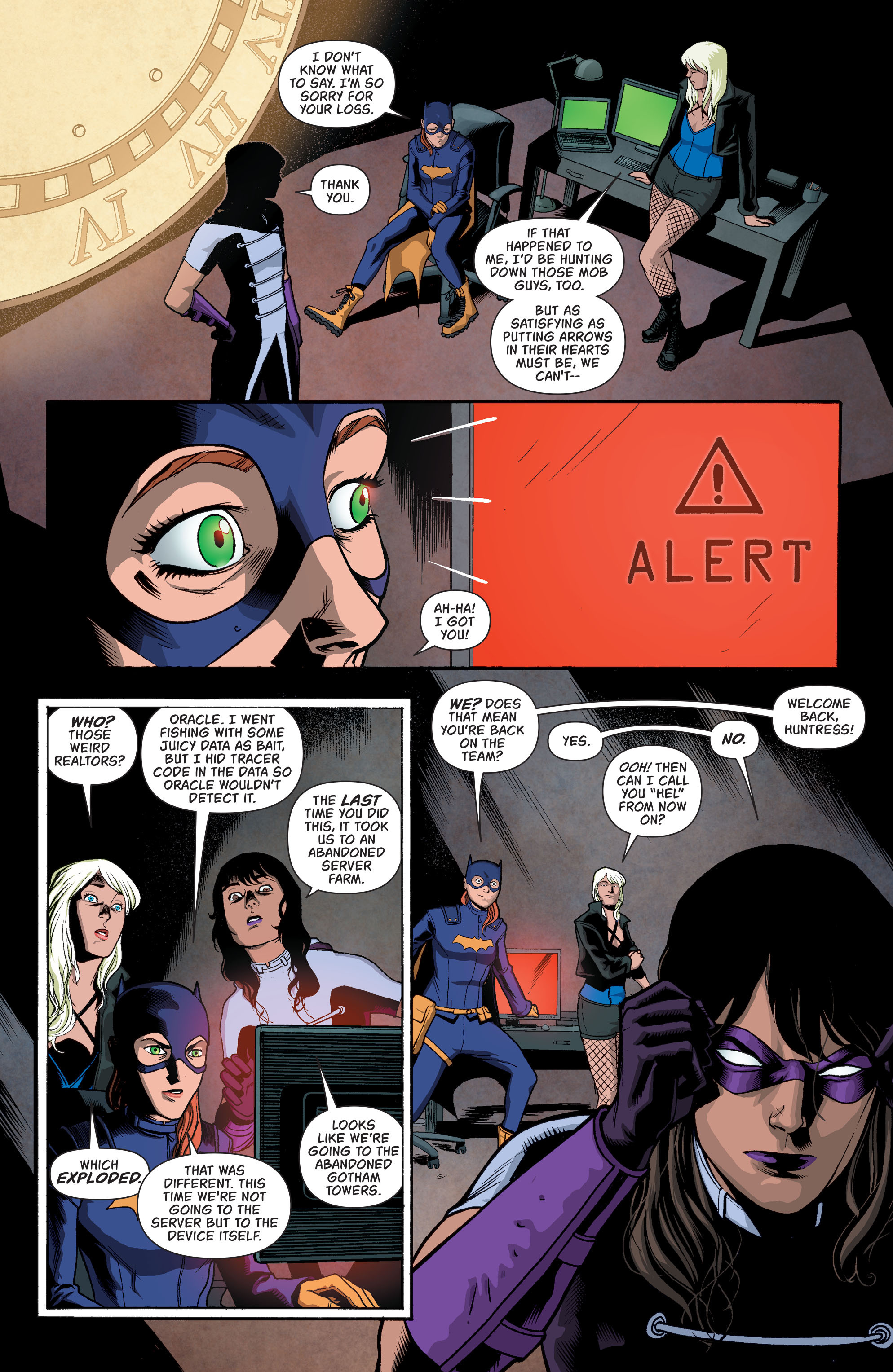 Read online Batgirl and the Birds of Prey comic -  Issue #4 - 16