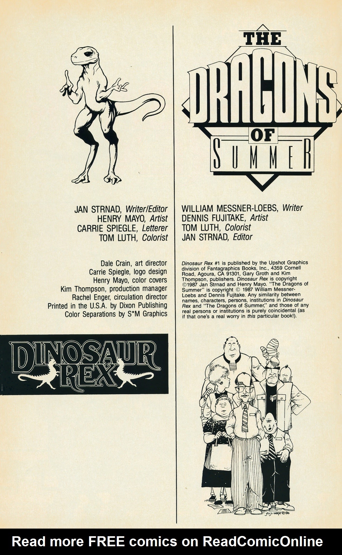 Read online Dinosaur Rex comic -  Issue #1 - 2